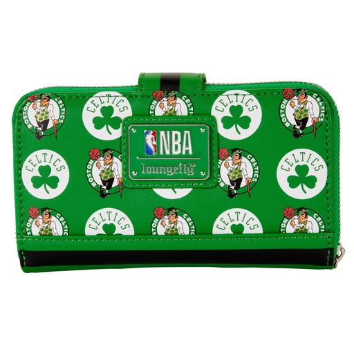 NBA Boston Celtics Logo Zip Around Wallet - Image 4