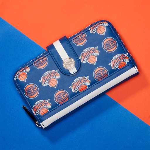 Alternative view of NBA New York Knicks Logo Zip Around Wallet