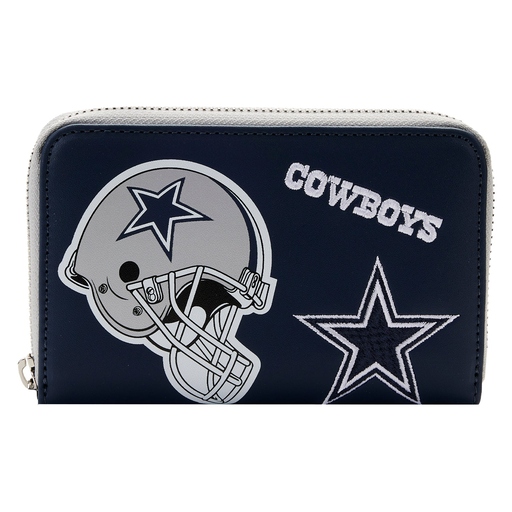 NFL Dallas Cowboys Patches Zip Around Wallet