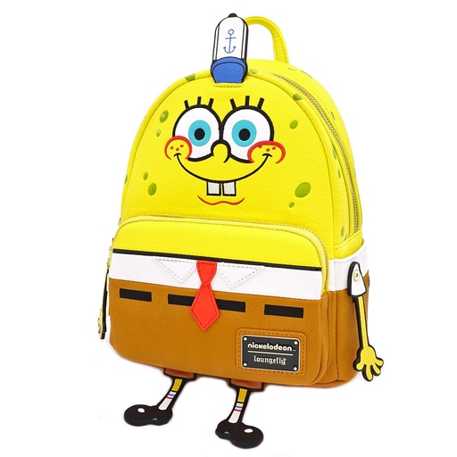 Alternative view of SpongeBob Squarepants 20th Anniversary Cosplay Mini Backpack