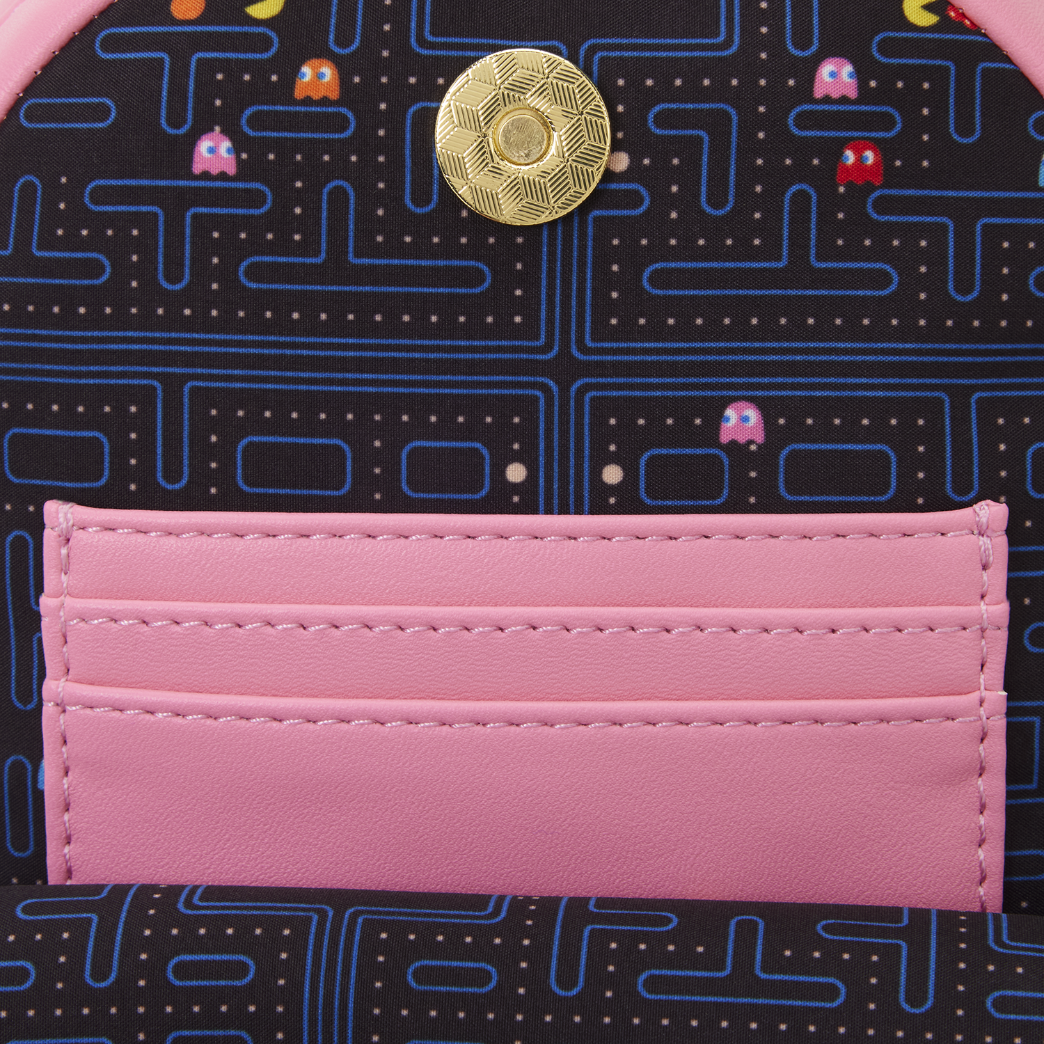PAC-MAN Pinky Ghost Glow Sling Crossbody Bag - Image 6