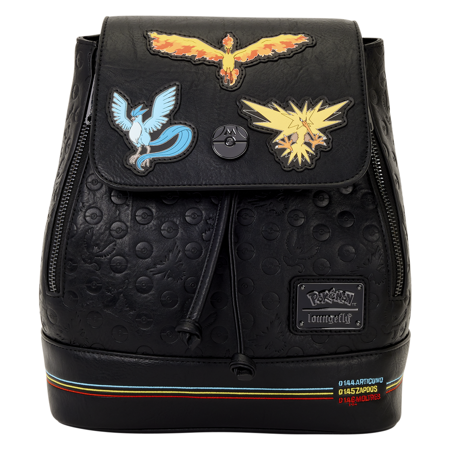 Pokémon Legendary Birds and Beasts Drawstring Mini Backpack