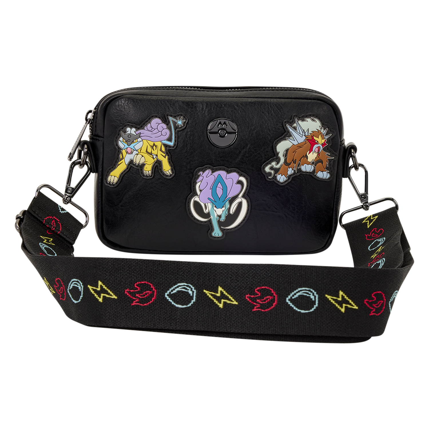 Pokémon Legendary Birds and Beasts Sling Crossbody Bag with Coin Bag