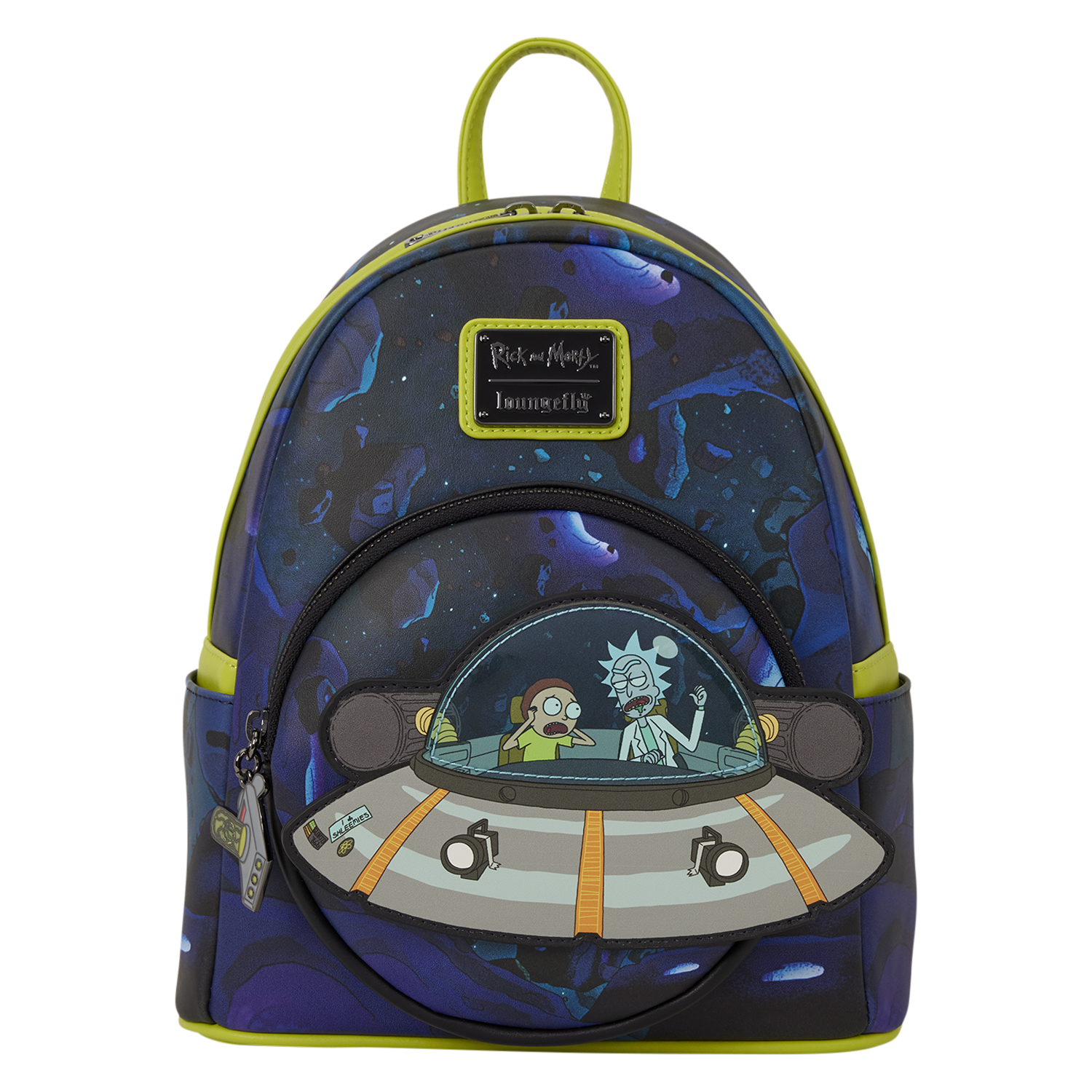 Rick and Morty Glow Mini Backpack