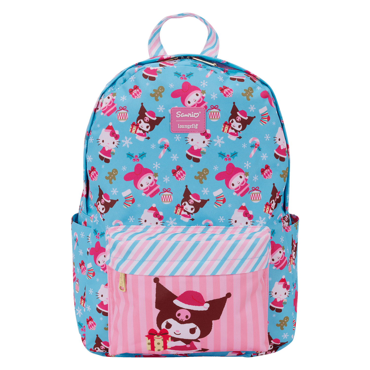 Sanrio Kuromi Holiday All-Over Print Full-Size Backpack