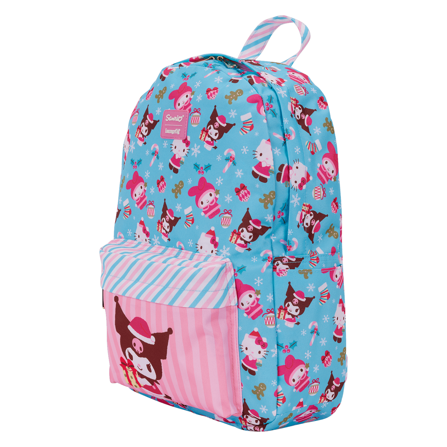 Alternative view of Sanrio Kuromi Holiday All-Over Print Full-Size Backpack