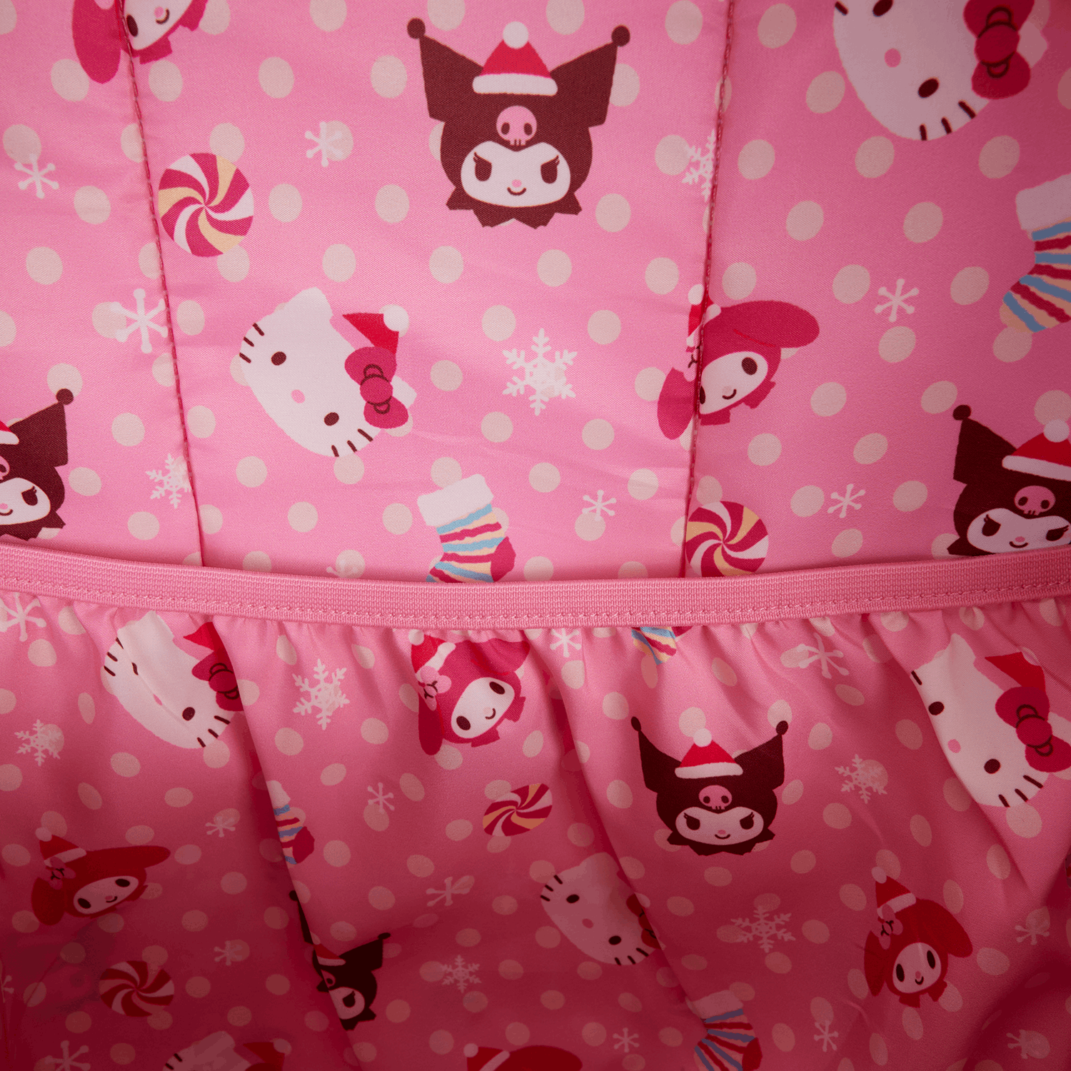 Sanrio Kuromi Holiday All-Over Print Full-Size Backpack - Image 4