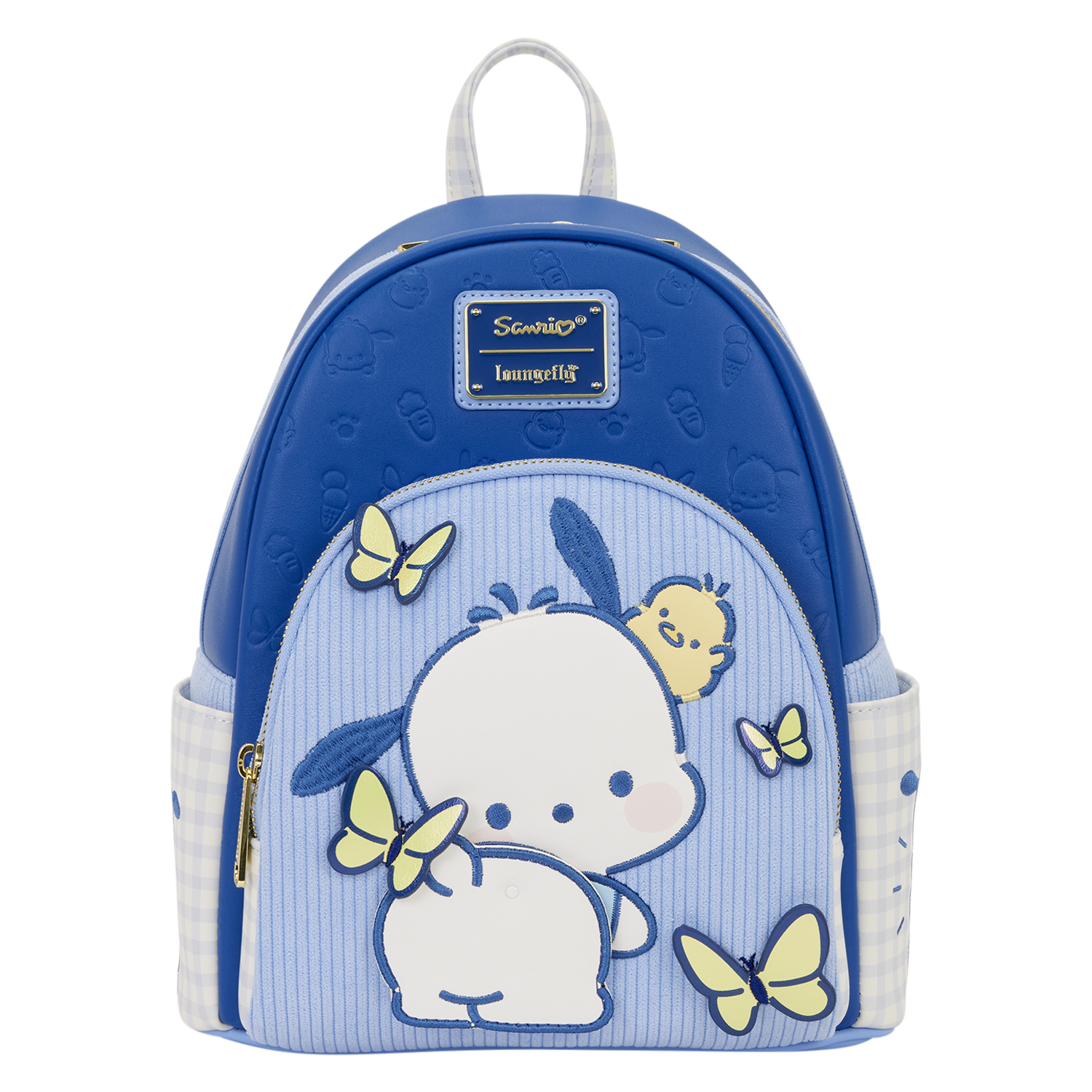 Sanrio Pochacco Gingham Mini Backpack
