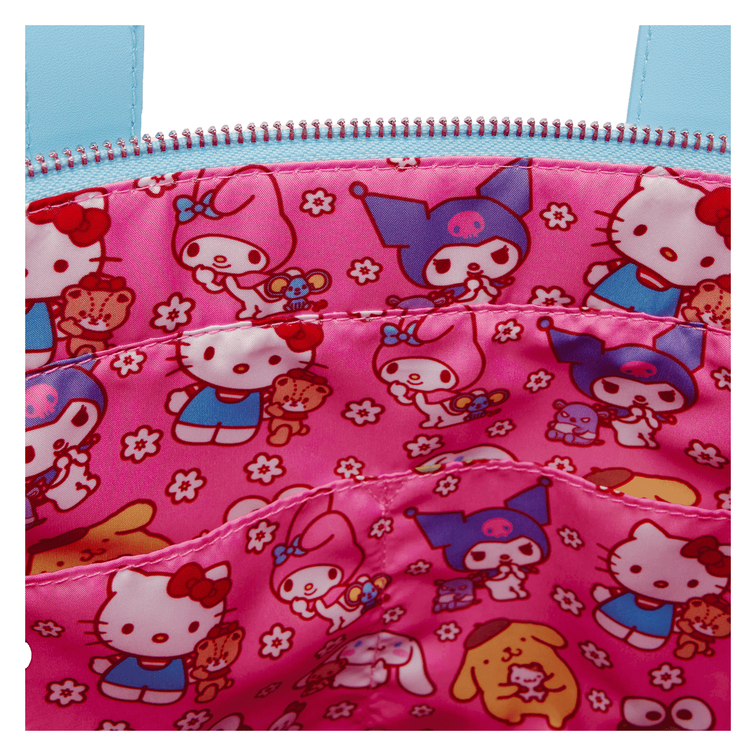 Sanrio Cinnamoroll Cosplay Sherpa Tote Crossbody Bag With Coin Bag - Image 12