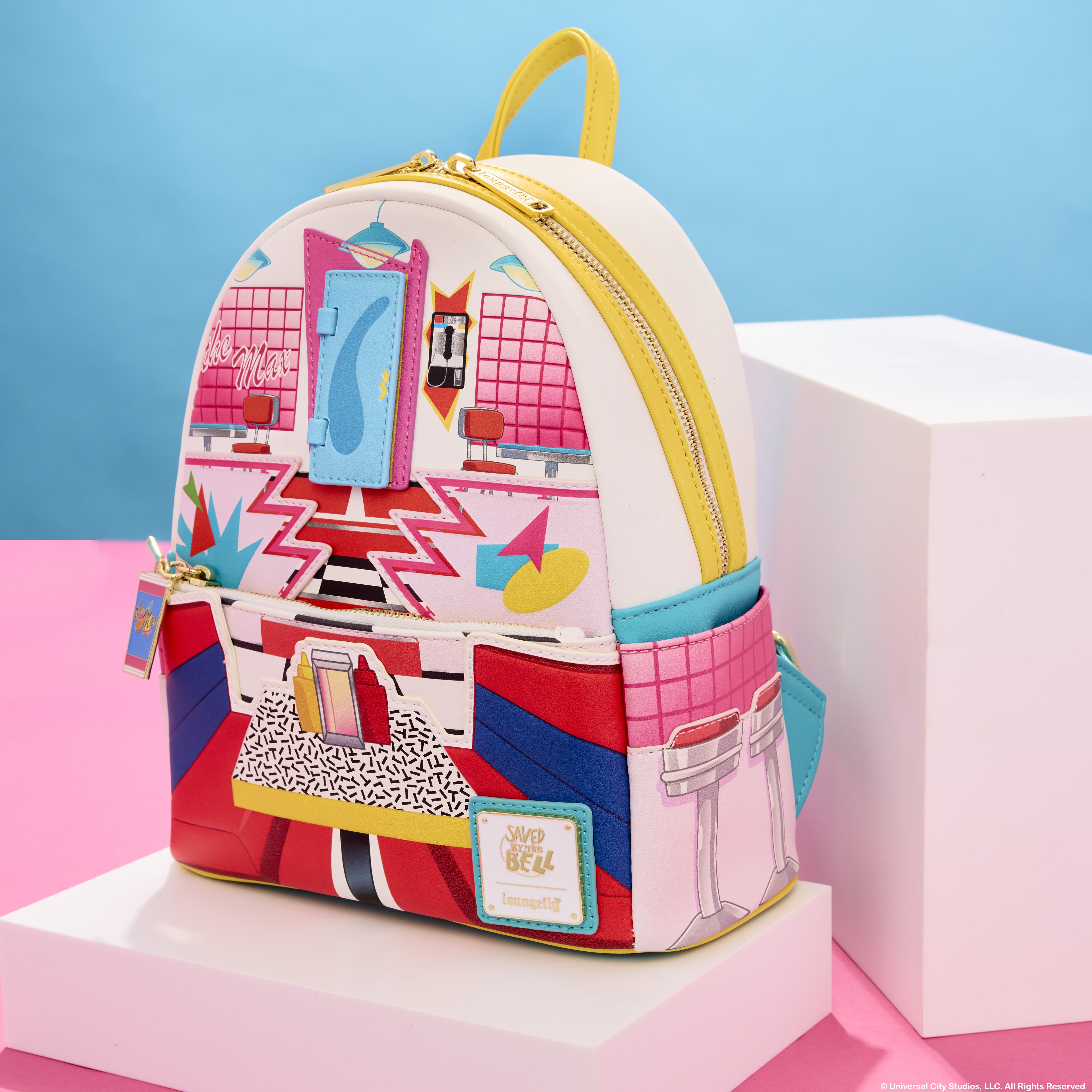 Alternative view of Saved By The Bell The Max Mini Backpack