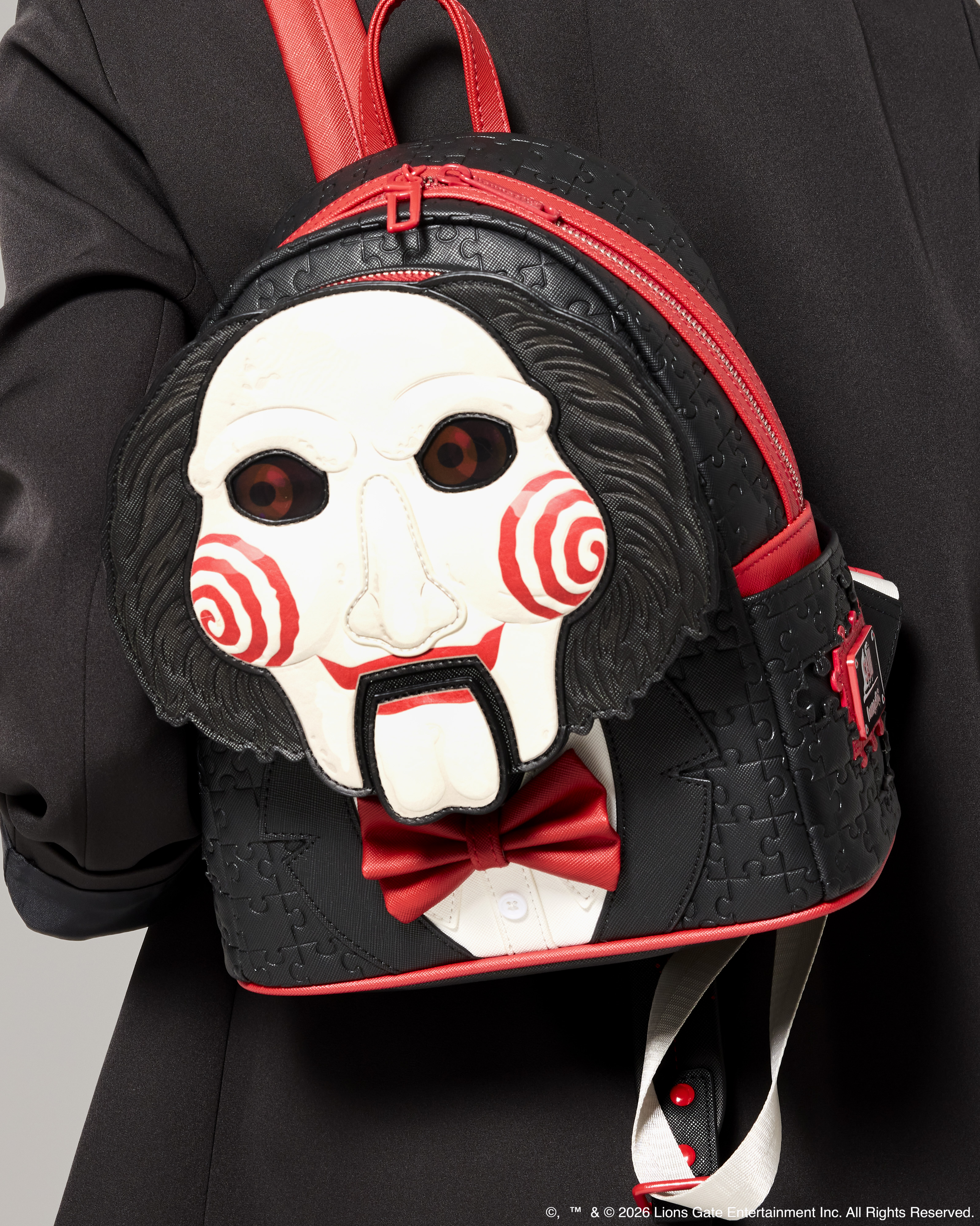 Saw Exclusive Billy Puppet Lenticular Cosplay Mini Backpack - Image 7