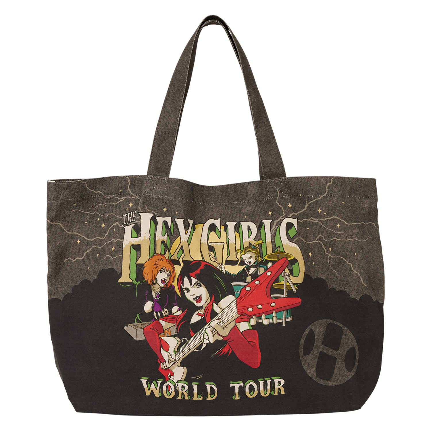 Scooby-Doo! Hex Girls World Tour Oversized Canvas Tote Bag