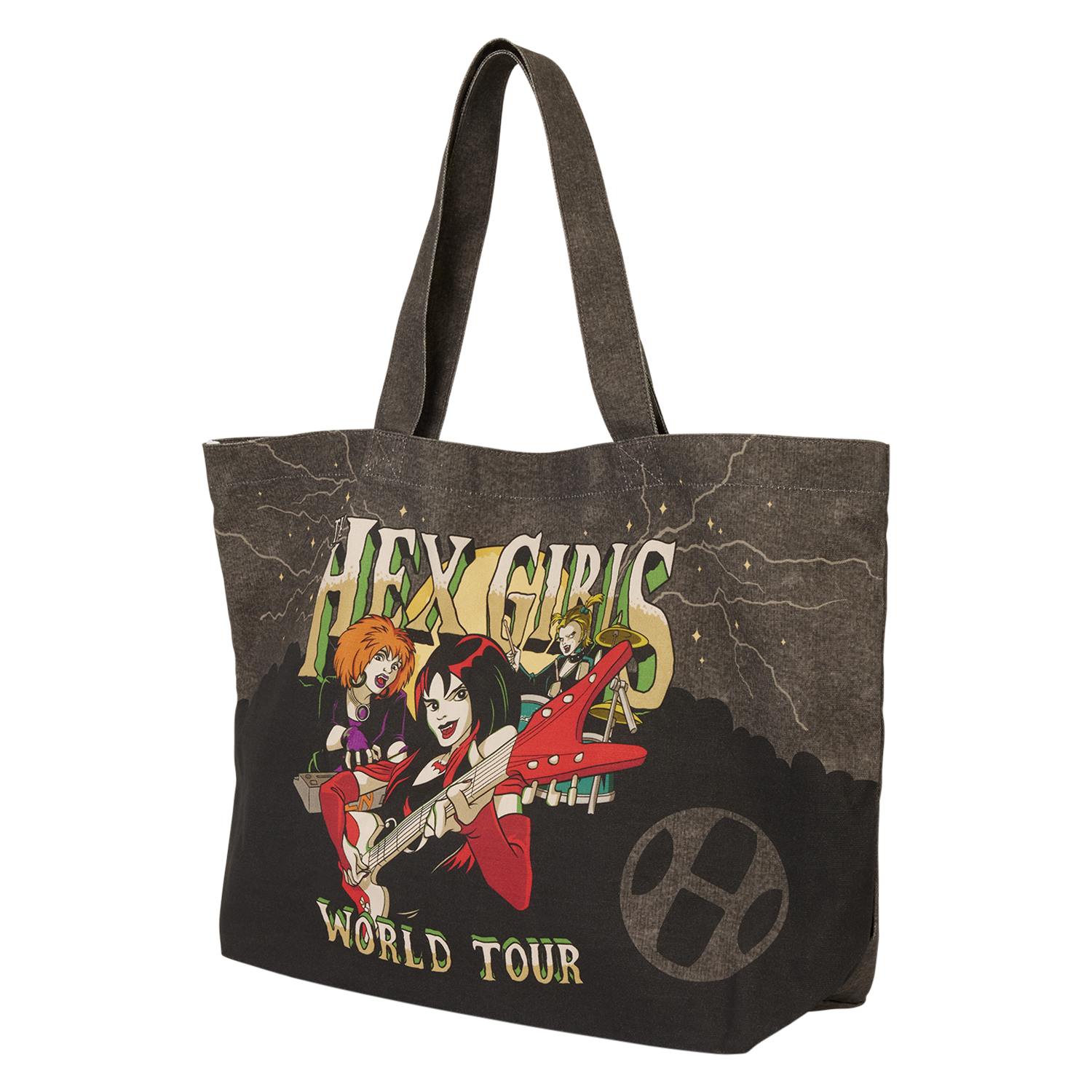 Scooby-Doo! Hex Girls World Tour Oversized Canvas Tote Bag - Image 3