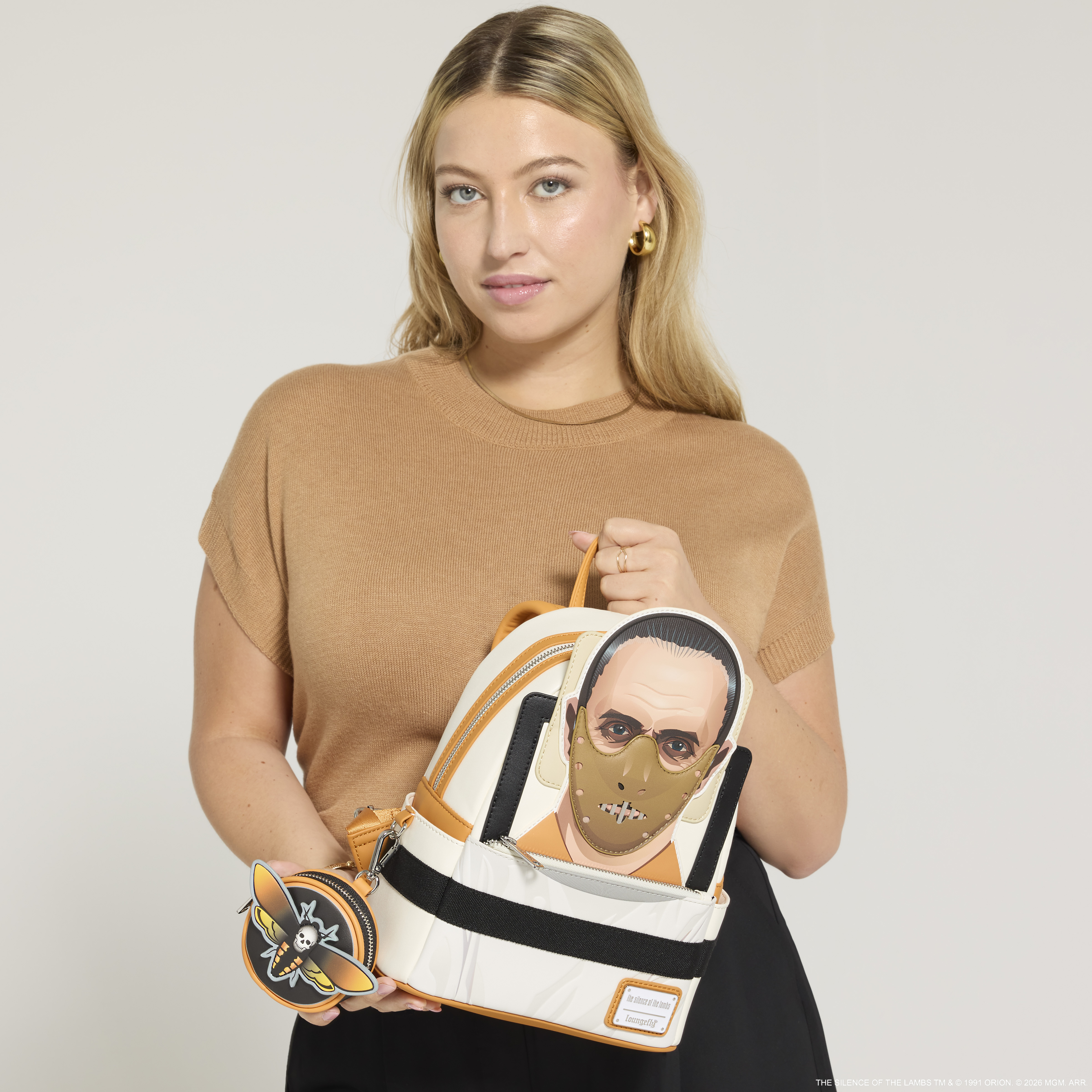 Alternative view of The Silence of the Lambs Exclusive Hannibal Lecter Cosplay Mini Backpack with Coin Bag
