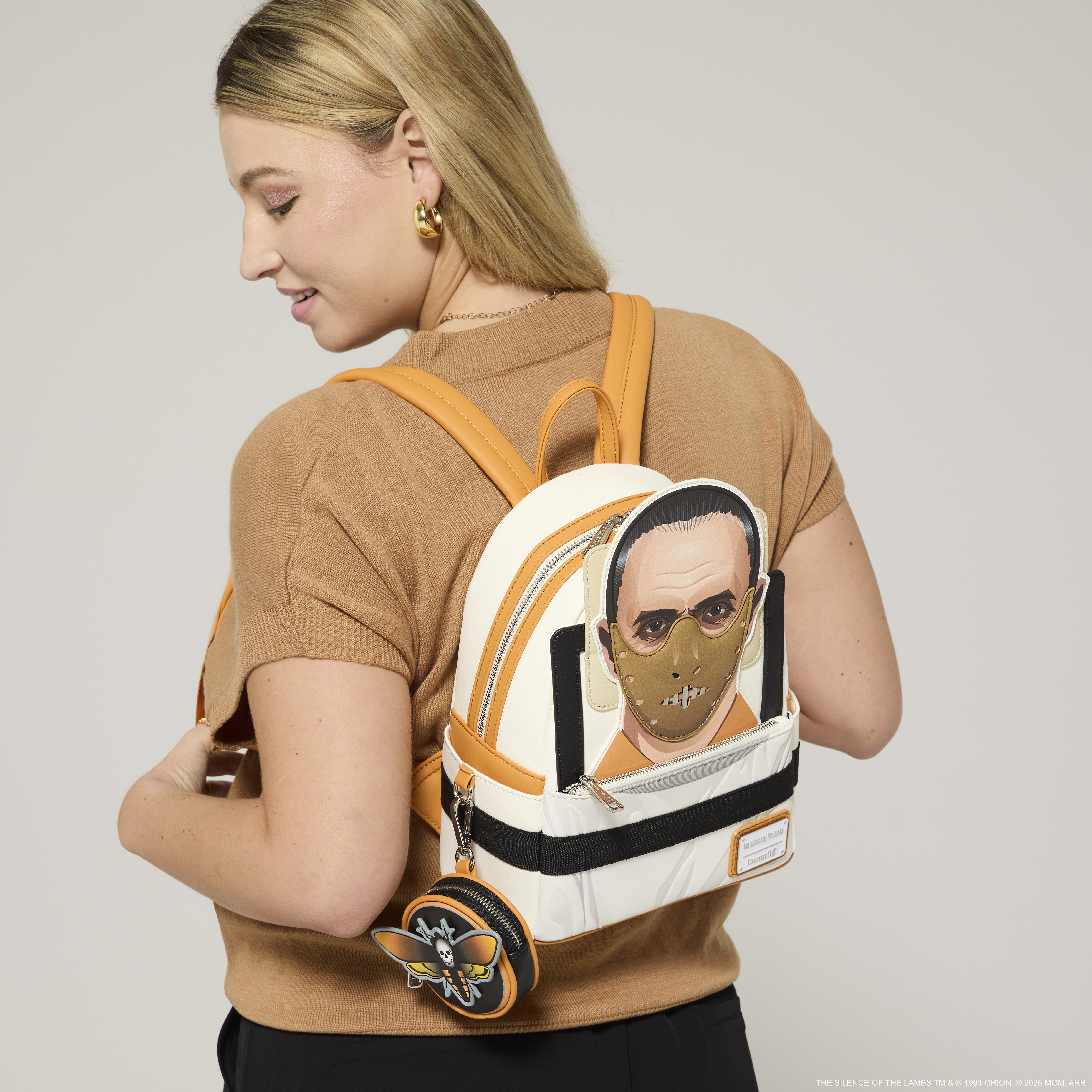The Silence of the Lambs Exclusive Hannibal Lecter Cosplay Mini Backpack with Coin Bag - Image 3