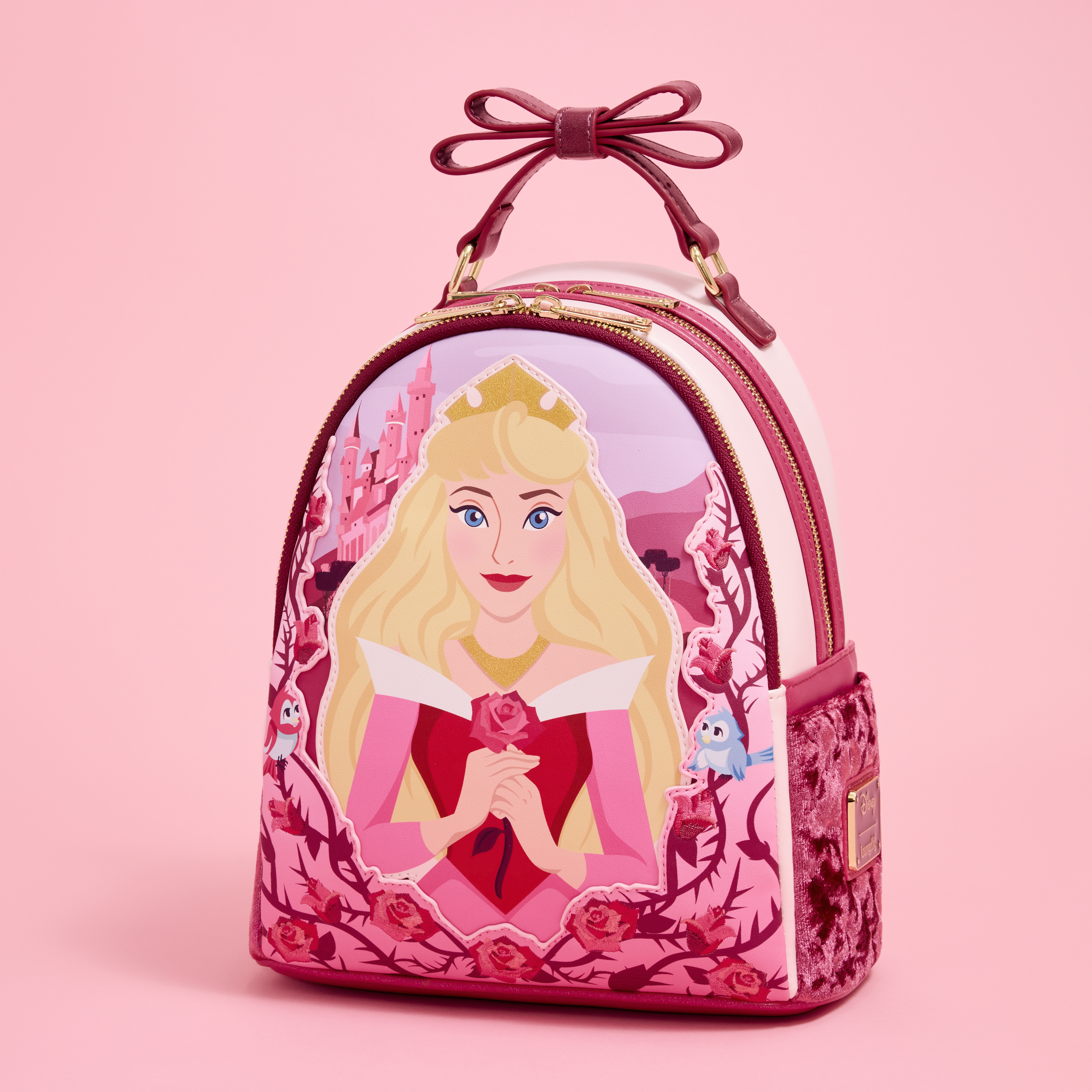 Sleeping Beauty Exclusive Princess Aurora Roses Mini Backpack - Image 3