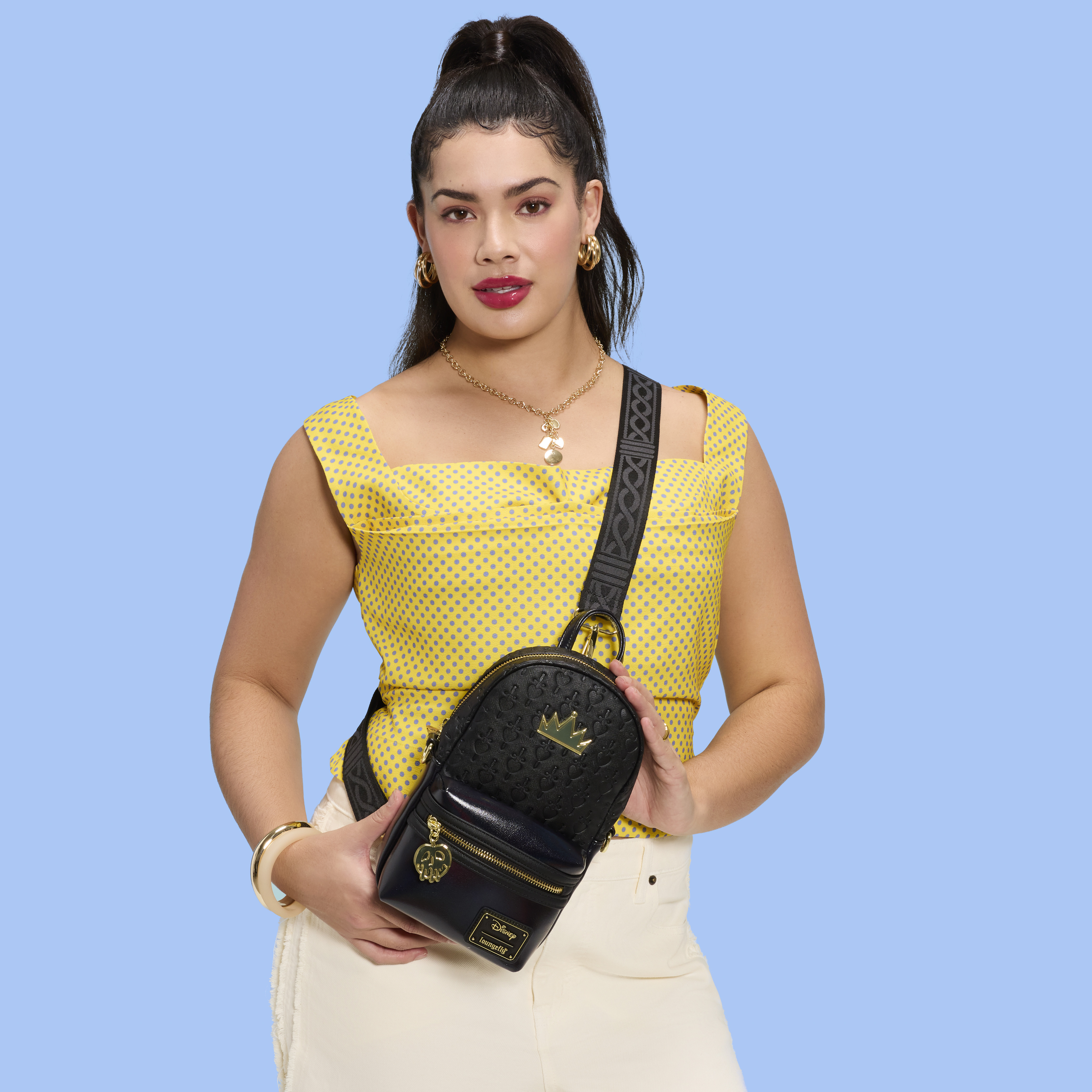 Alternative view of Snow White Evil Queen Sling Crossbody Bag