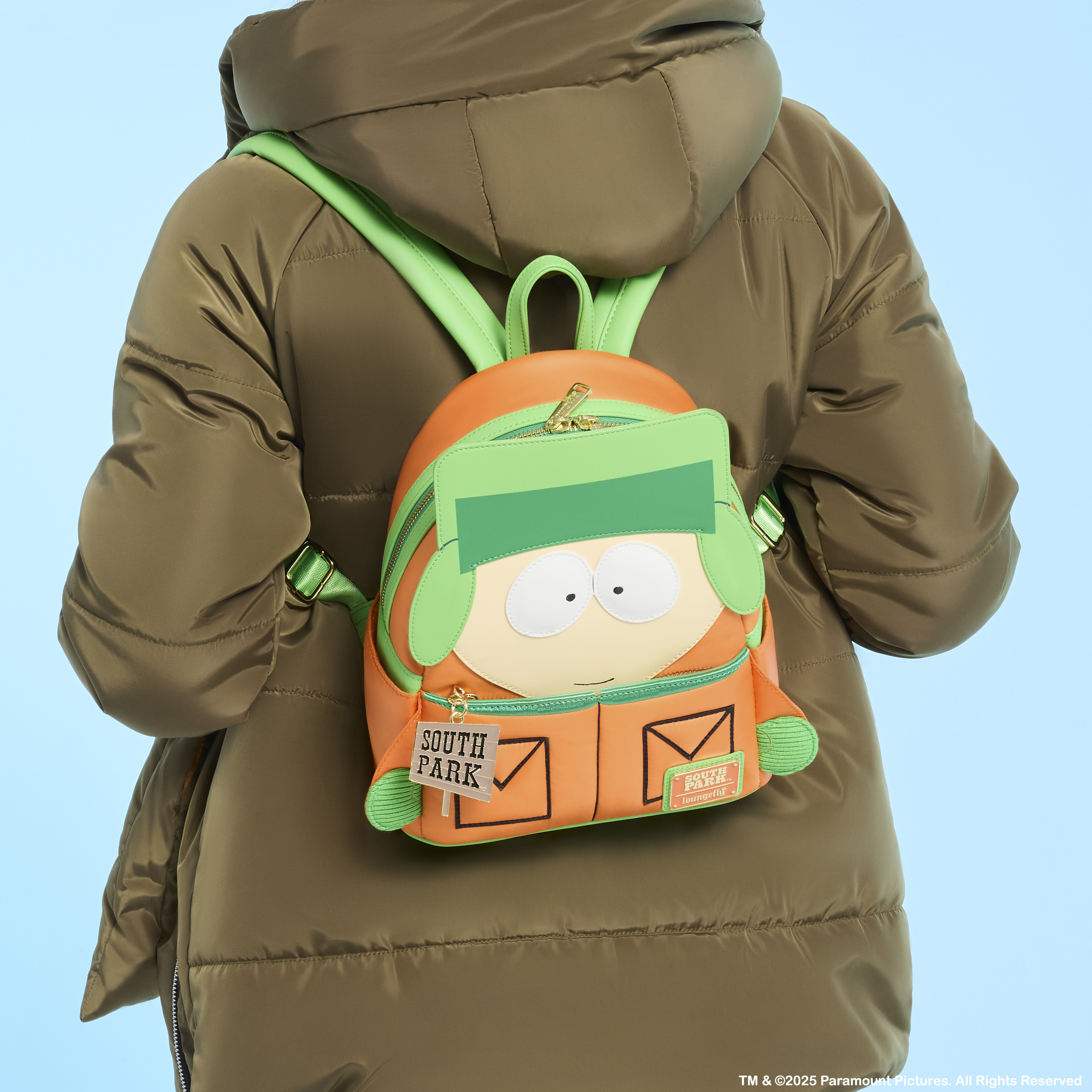 Alternative view of South Park Kyle Cosplay Mini Backpack