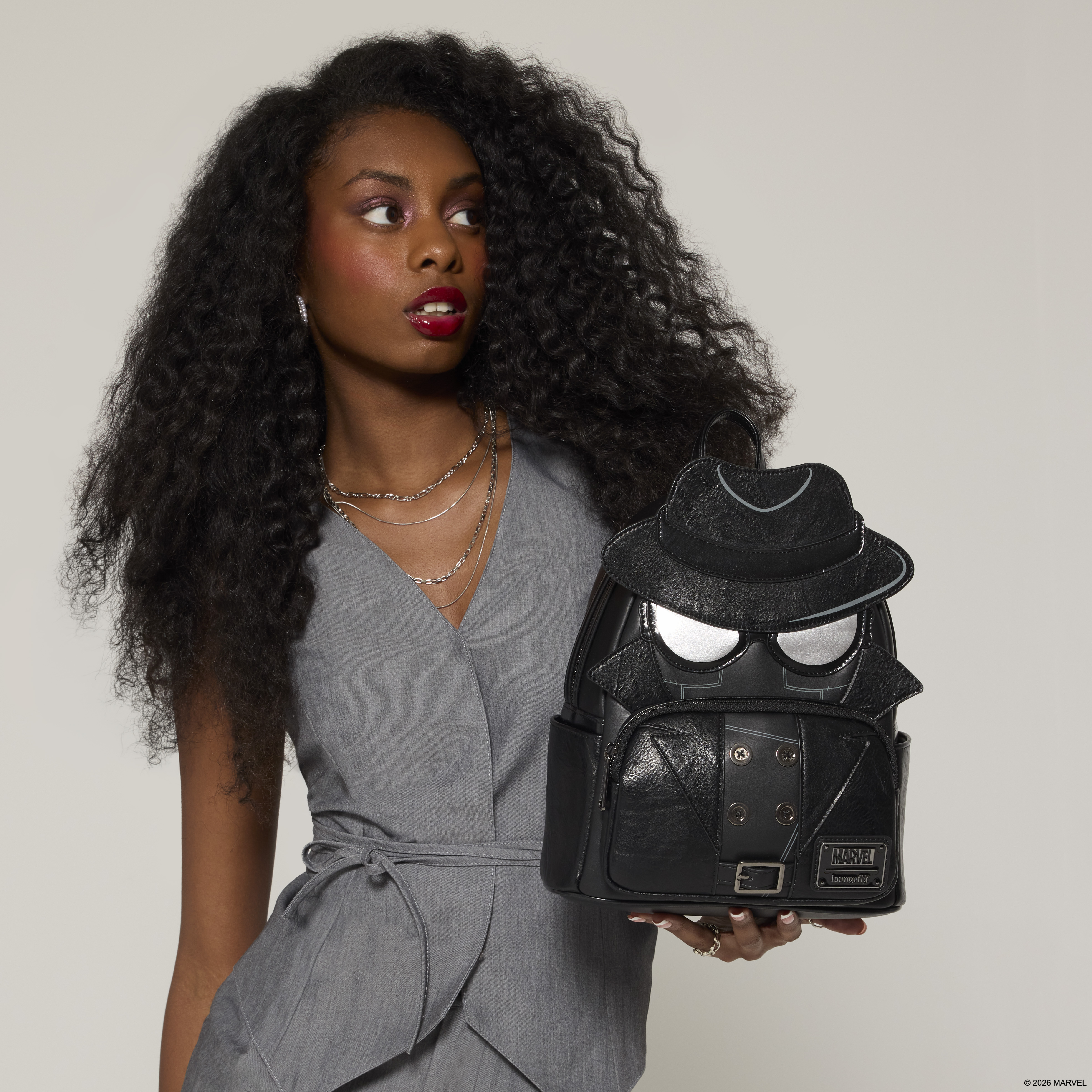 Alternative view of Spider-Man Noir Exclusive Cosplay Mini Backpack