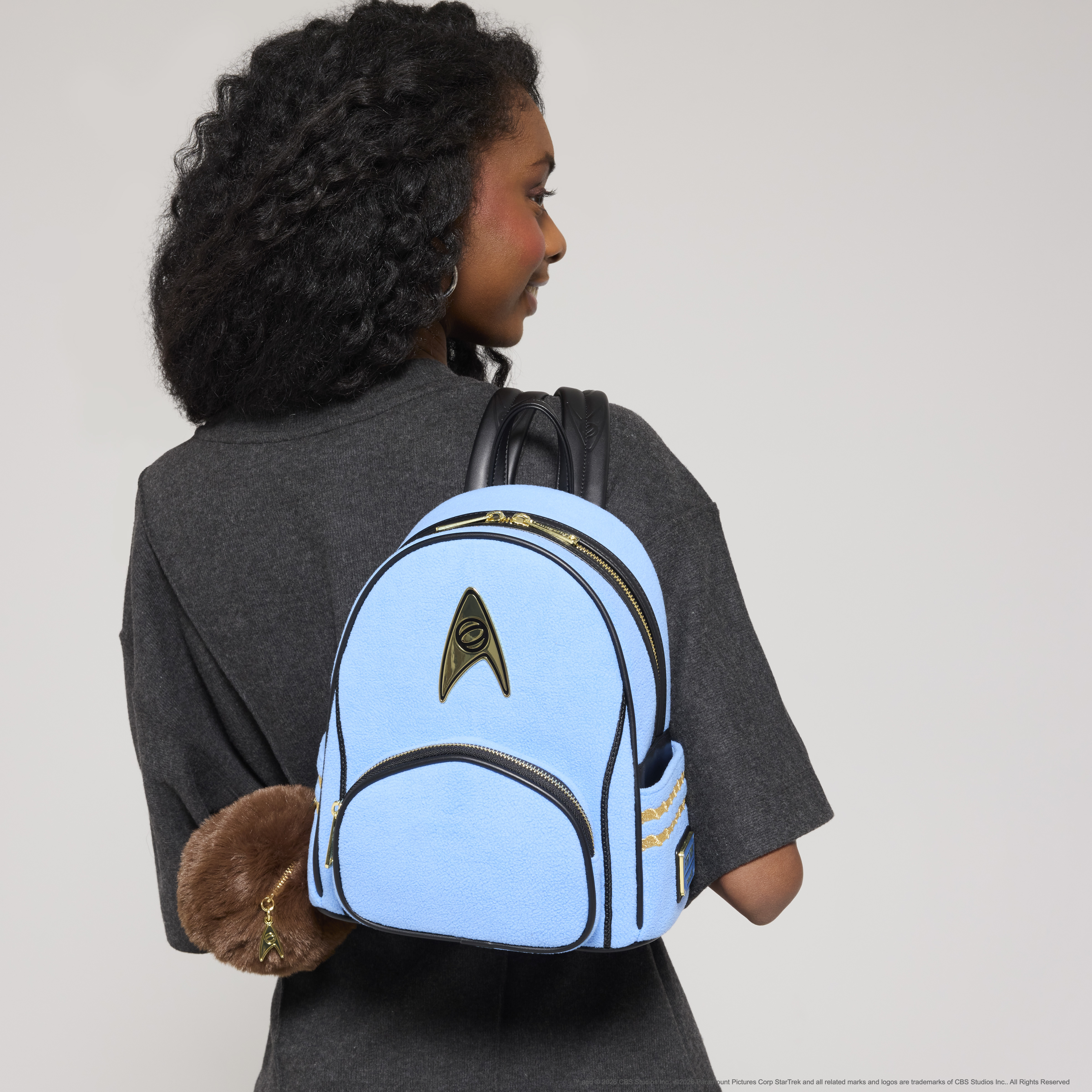 Star Trek Spock Cosplay Mini Backpack with Coin Bag - Image 3