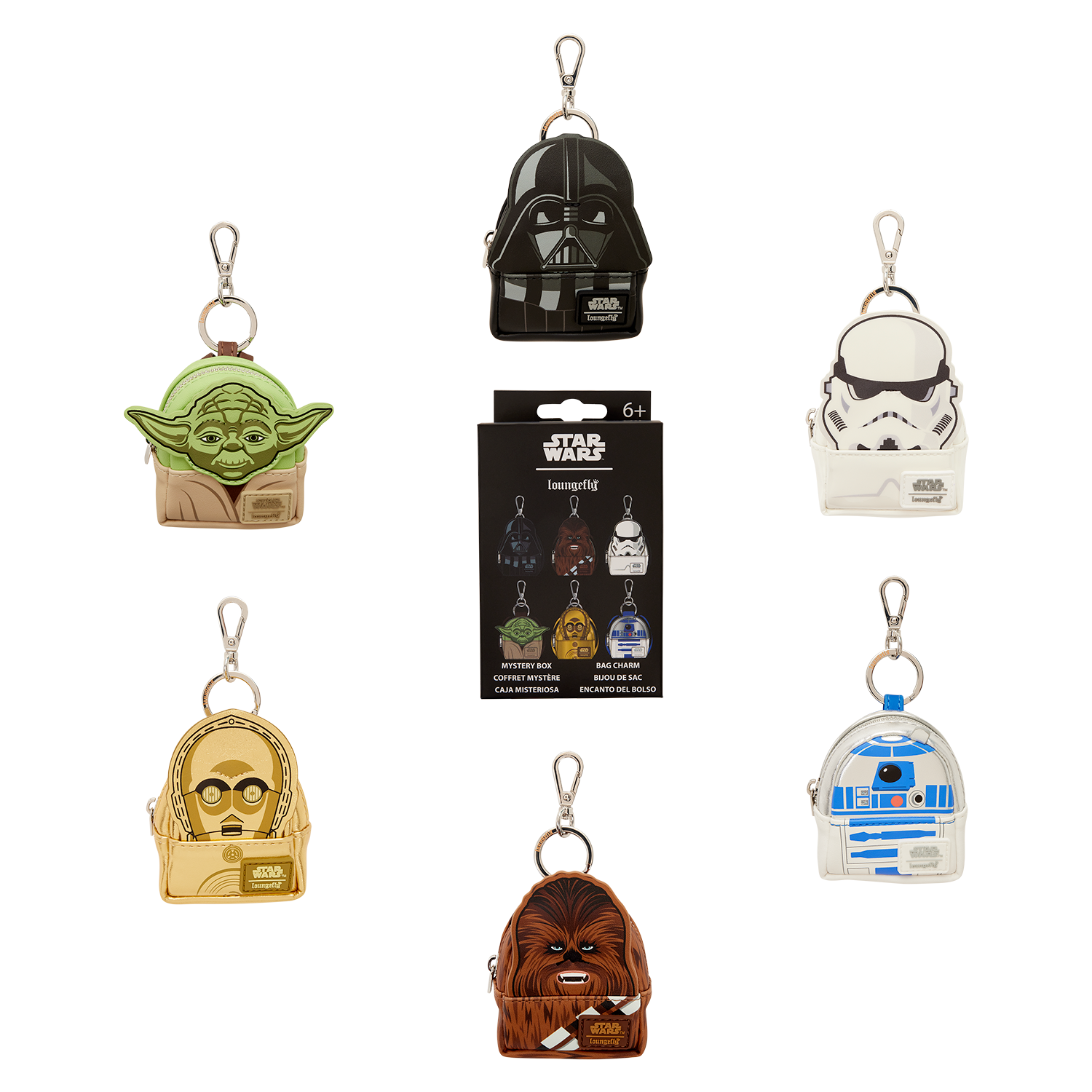 STAR WARS Cosplay Mystery Mini Backpack Keychain Charm