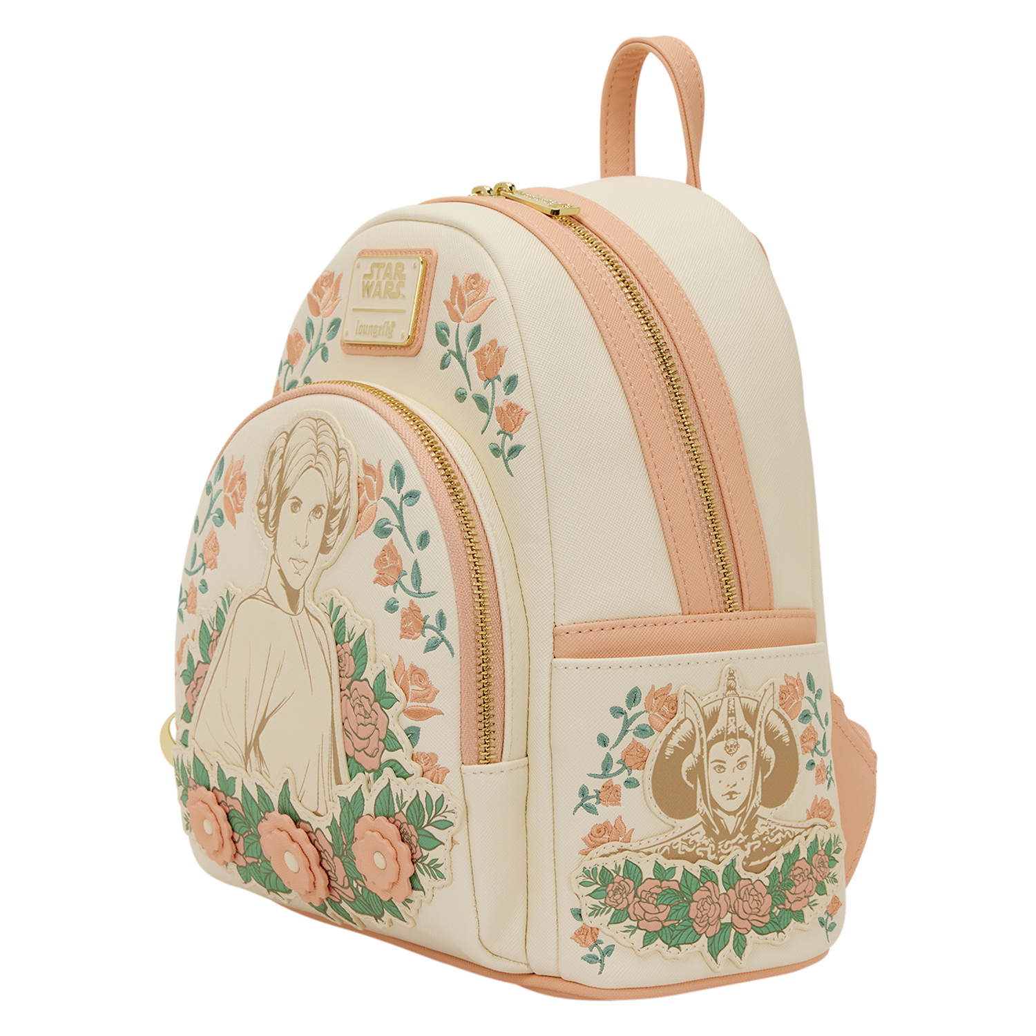 STAR WARS Exclusive Leia, Rey, & Padmé Floral Mini Backpack - Image 4