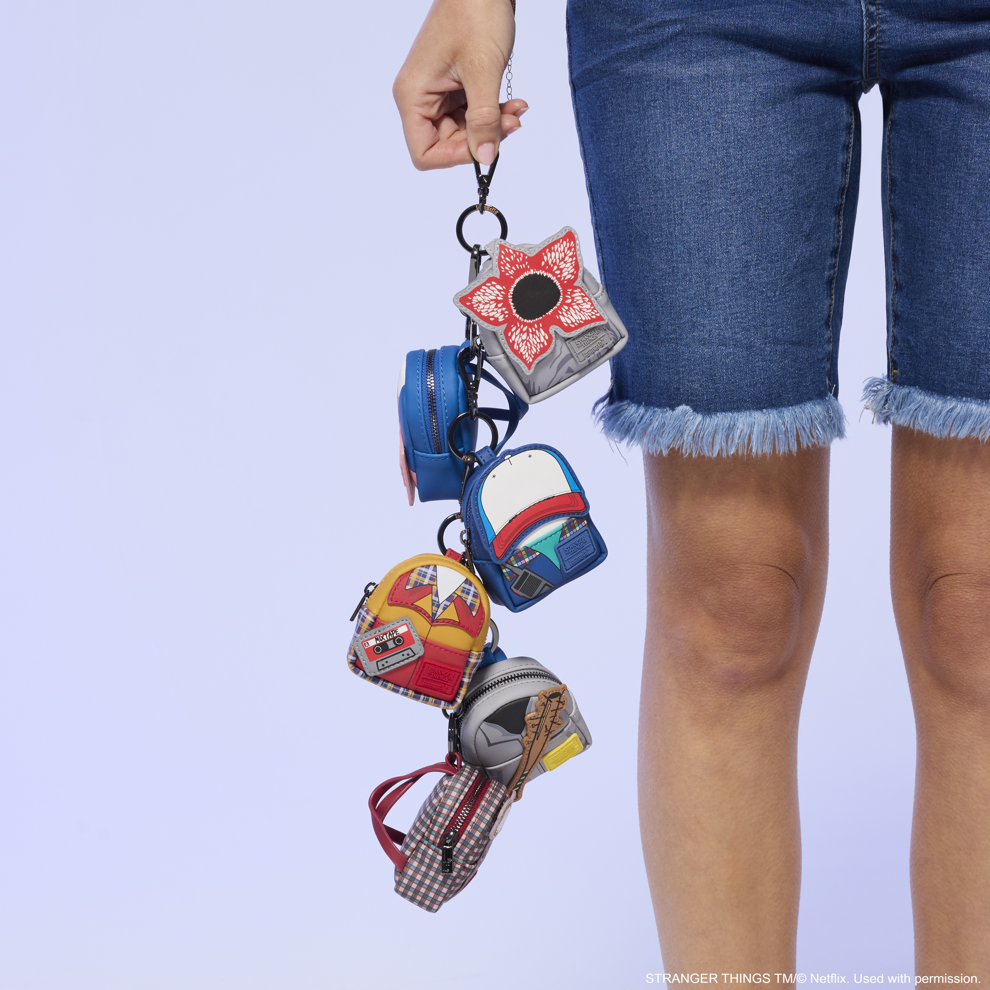 Stranger Things Mystery Mini Backpack Keychain Charm - Image 3