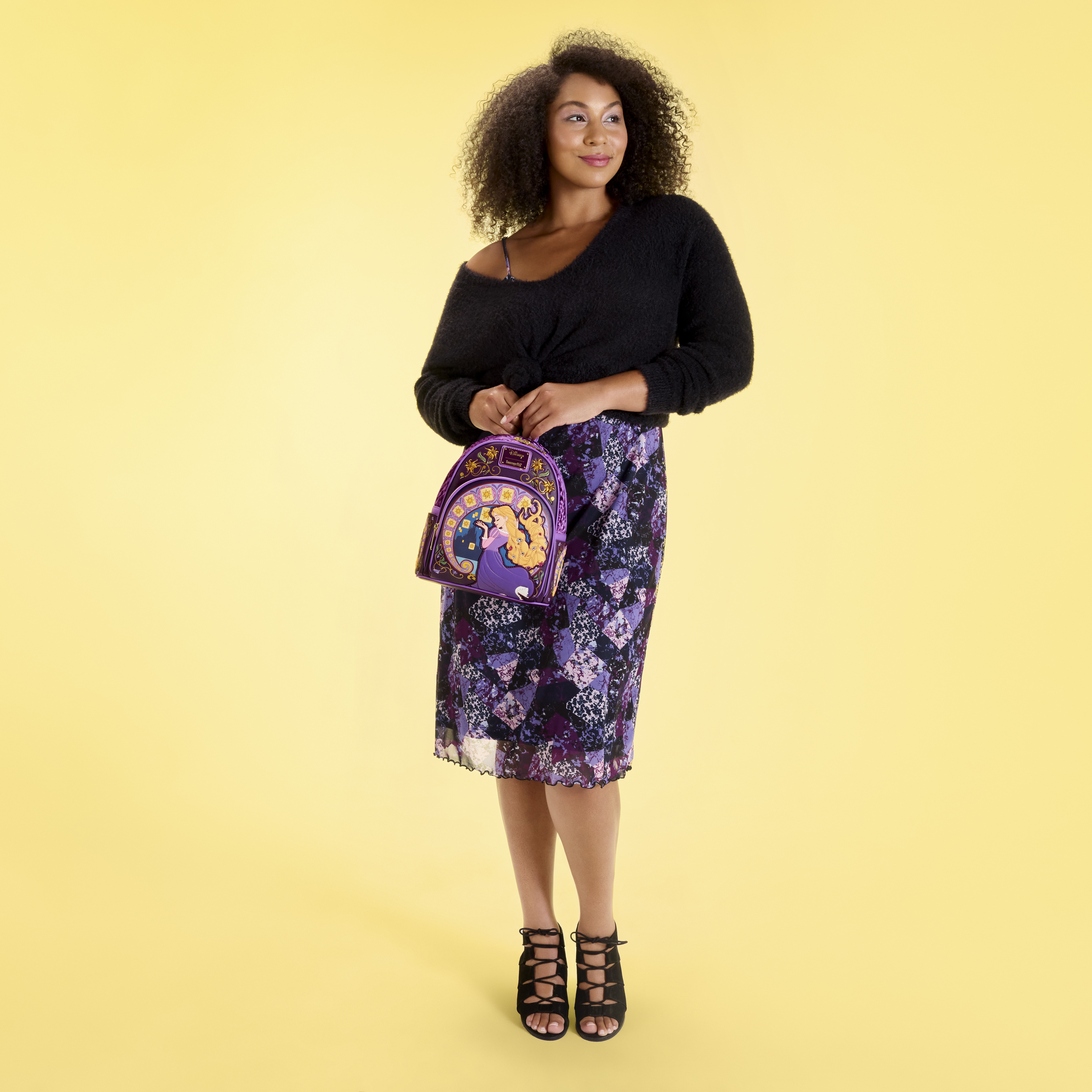 Alternative view of Tangled Rapunzel Exclusive Lanterns Quilted Mini Backpack