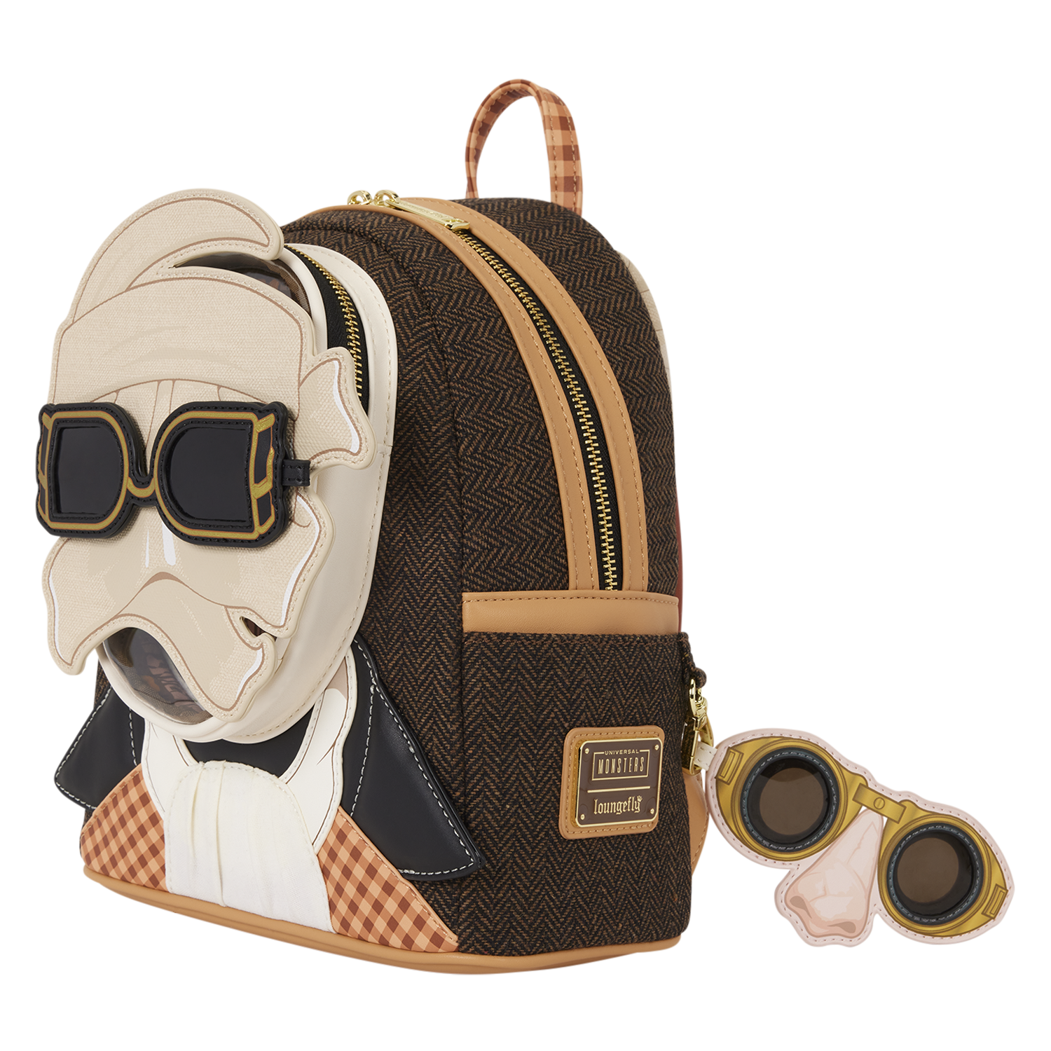 Universal Monsters Invisible Man Cosplay Mini Backpack - Image 3
