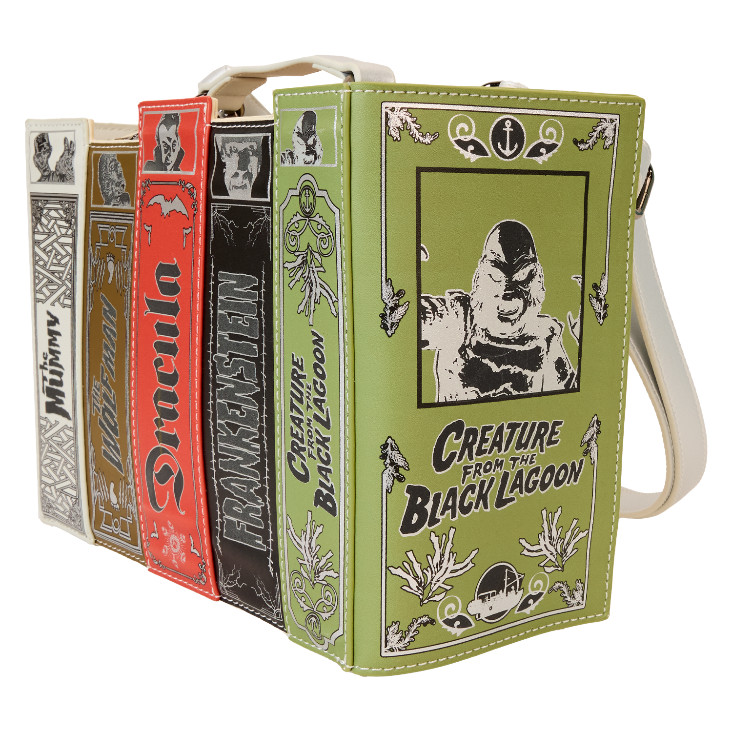 Universal Monsters Exclusive Books Collection Glow Crossbody Bag - Image 4