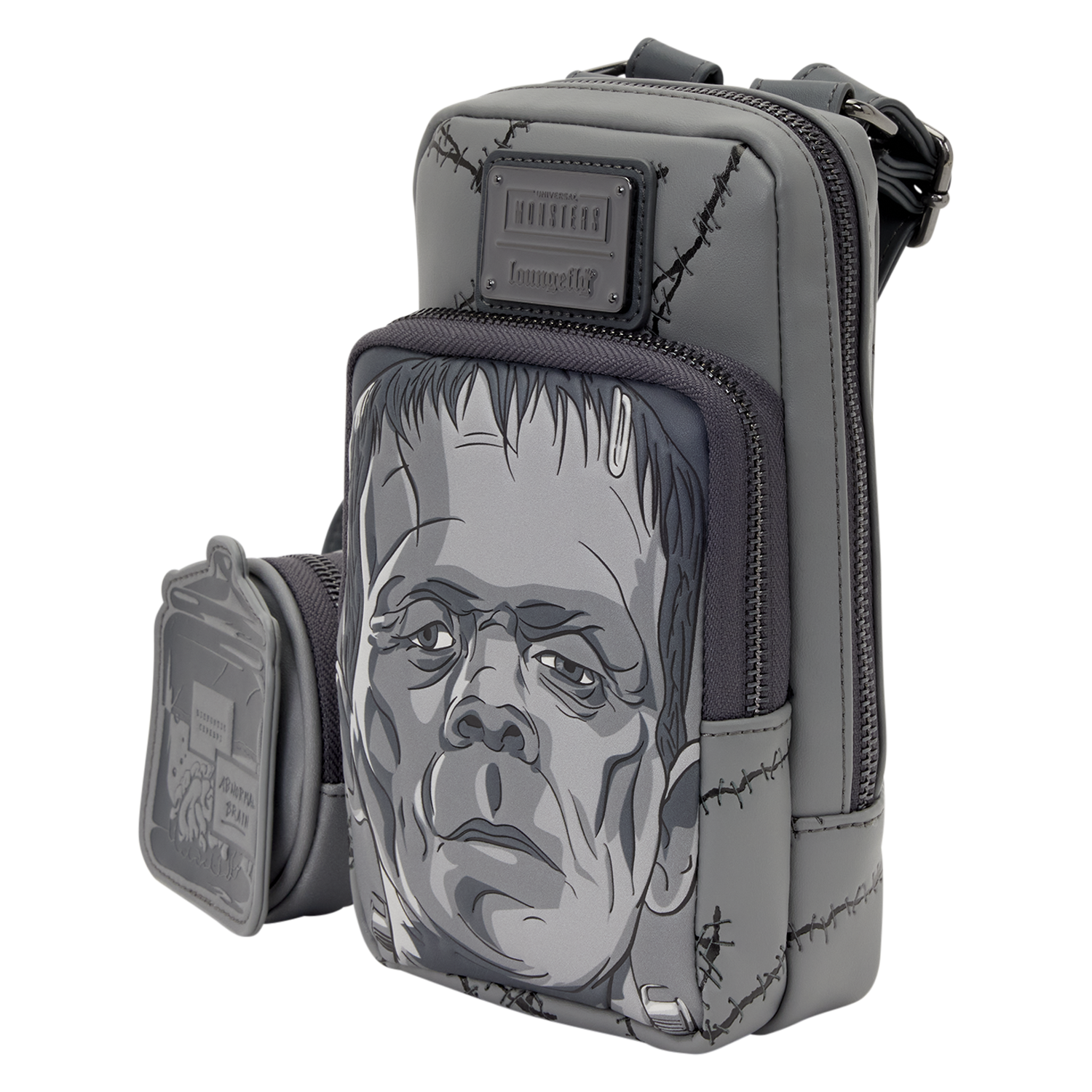 Universal Monsters Frankenstein Crossbody Bag with Coin Bag - Image 3