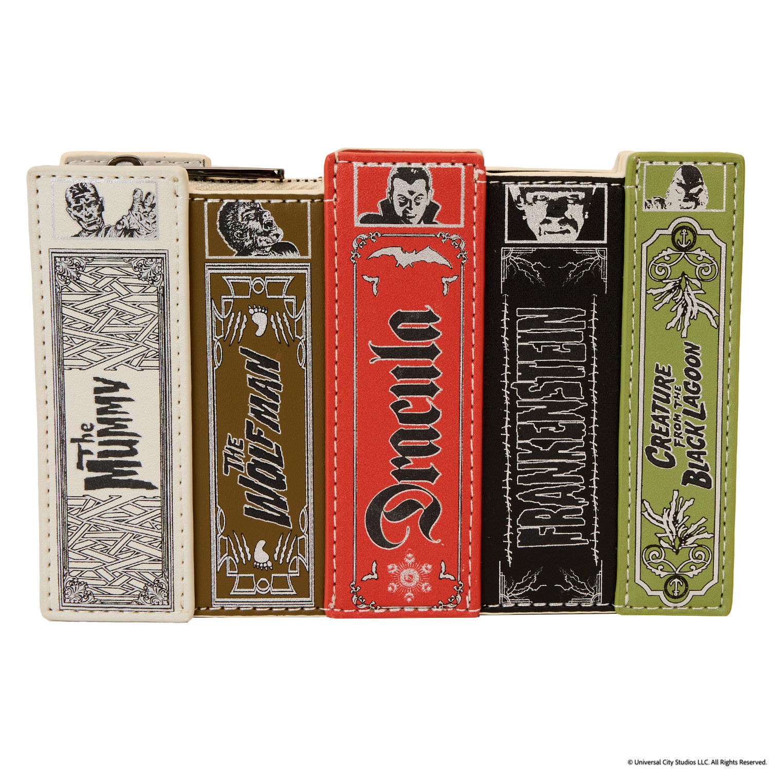 Universal Monsters Exclusive Books Collection Glow Flap Wallet