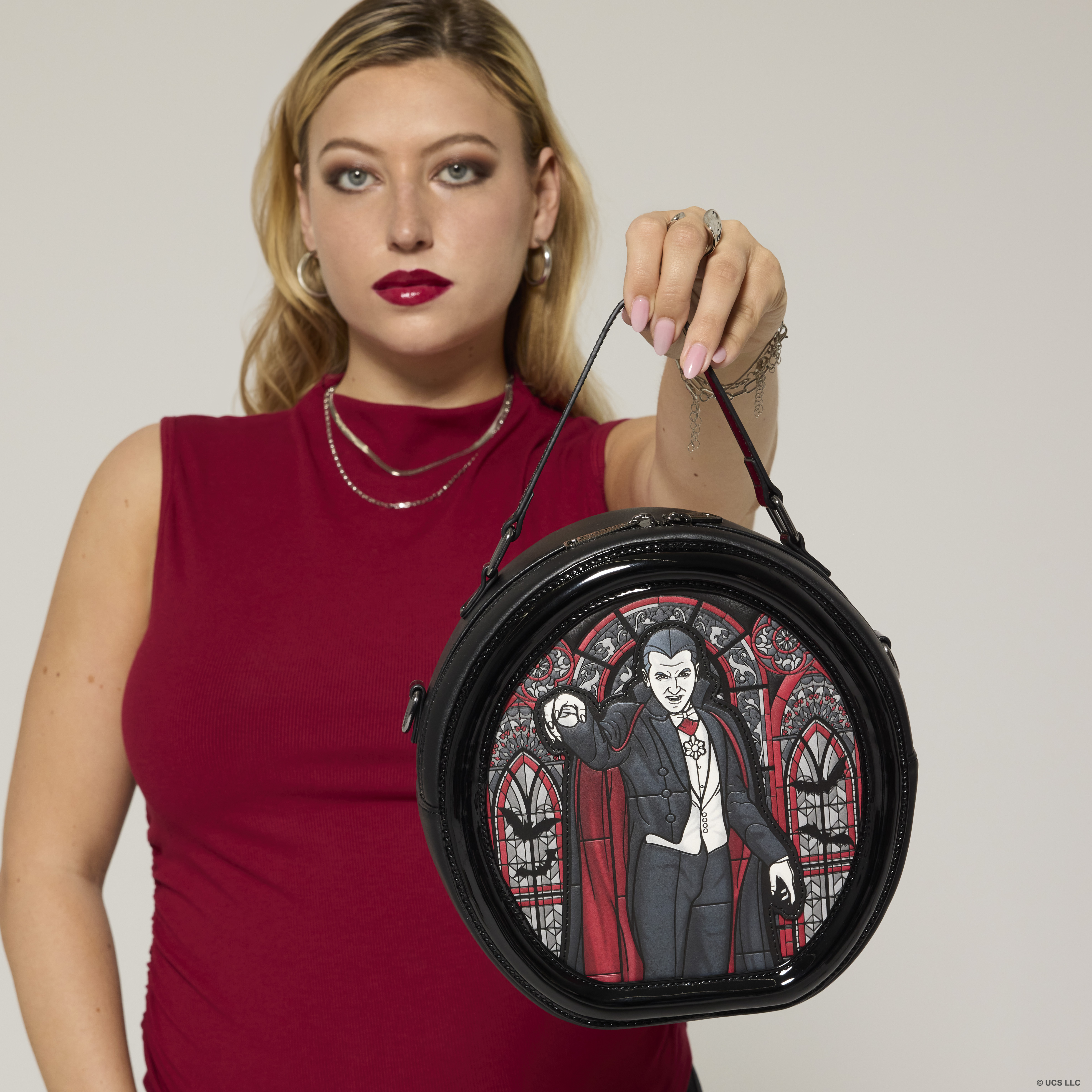 Universal Monsters Dracula & Frankenstein Crossbody Bag - Image 3