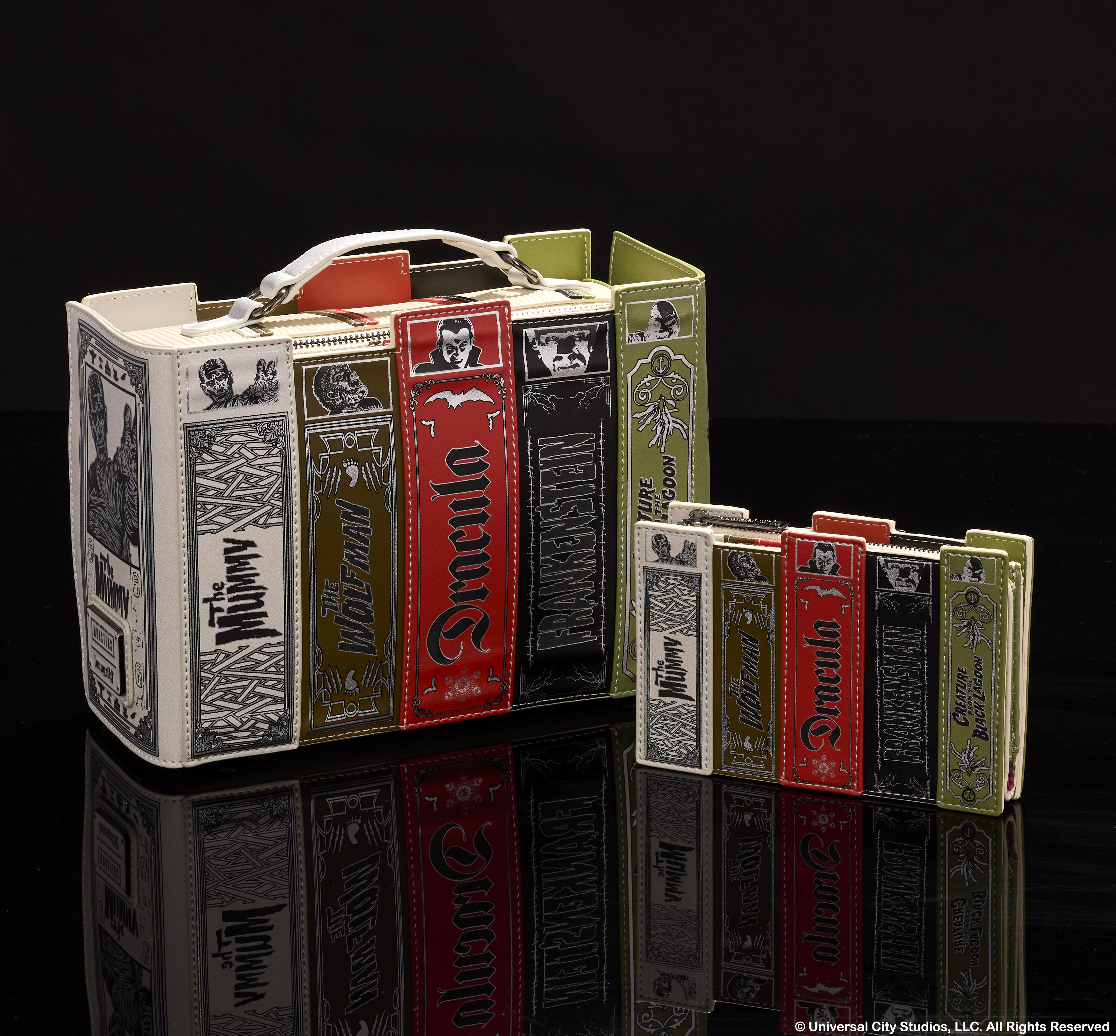 Universal Monsters Exclusive Books Collection Glow Crossbody Bag - Image 3