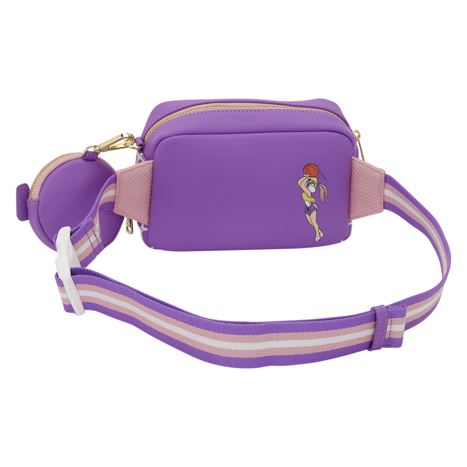 Looney Tunes Lola Bunny Sling Crossbody Bag with Coin Bag - Image 5