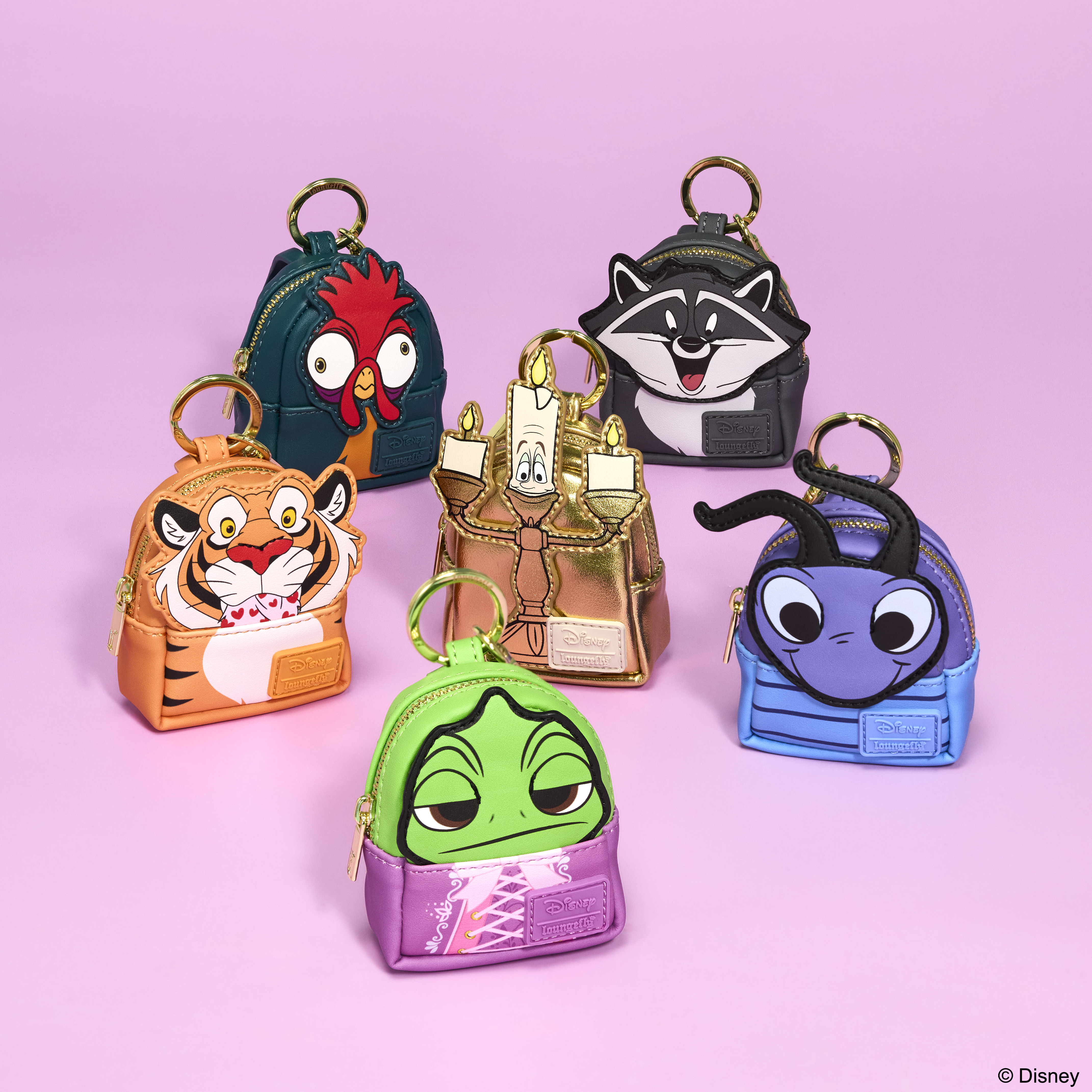 Alternative view of Disney Princess Sidekicks Cosplay Mystery Mini Backpack Keychain Charm