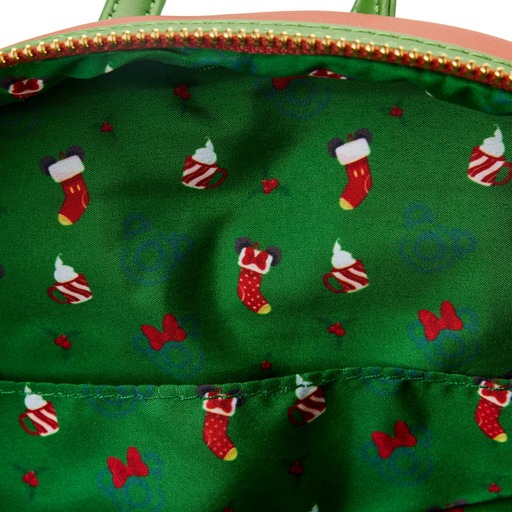 Mickey & Minnie Mouse Hot Cocoa Fireplace Mini Backpack - Image 5