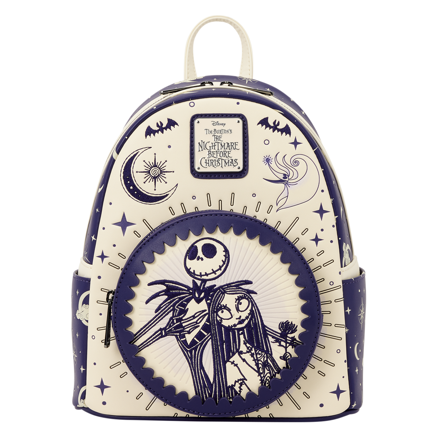 The Nightmare Before Christmas Jack Skellington & Sally Night Sky Mini Backpack