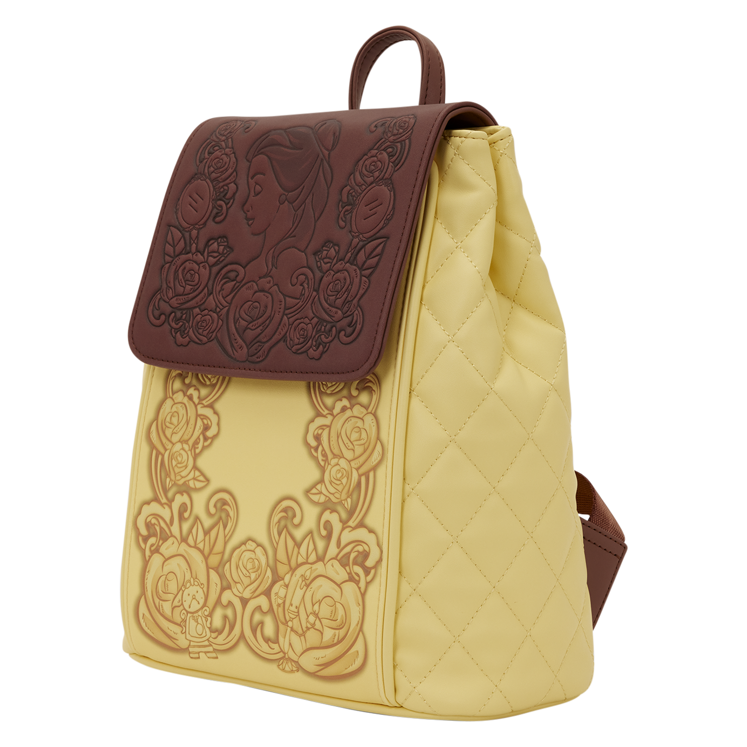 Beauty and the Beast Exclusive Princess Belle Quilted Bucket Mini Backpack - Image 4