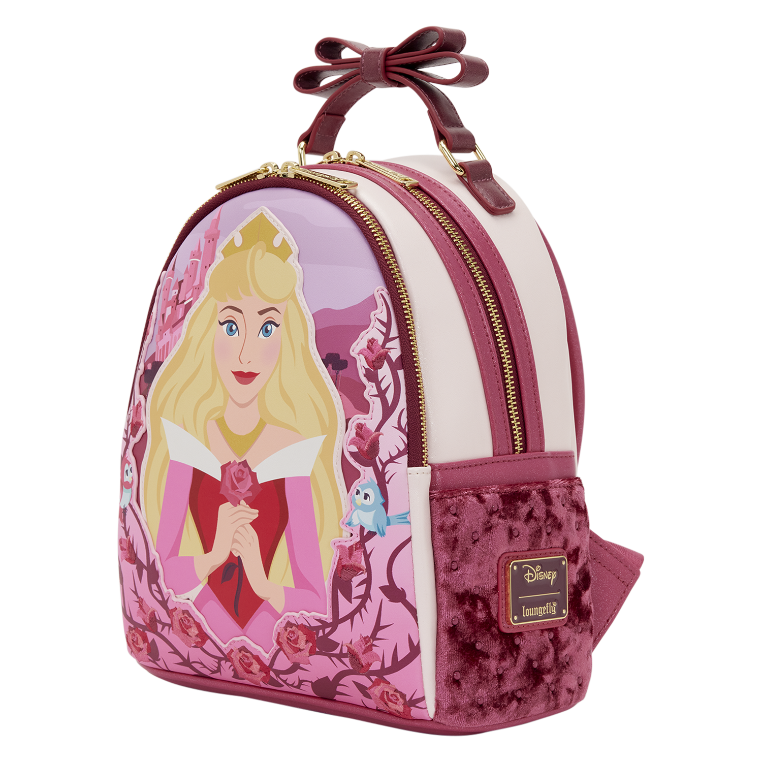 Sleeping Beauty Exclusive Princess Aurora Roses Mini Backpack - Image 5