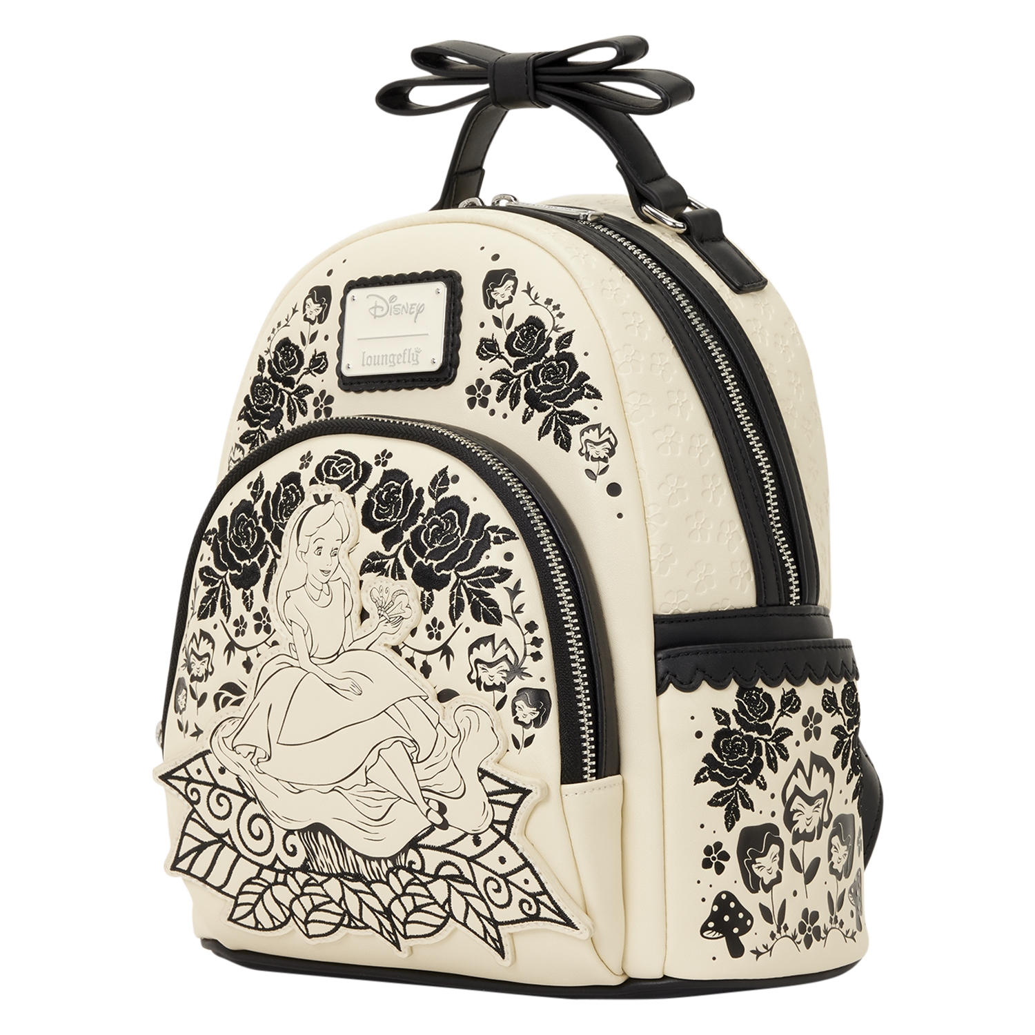 Alice in Wonderland Floral Mini Backpack - Image 5