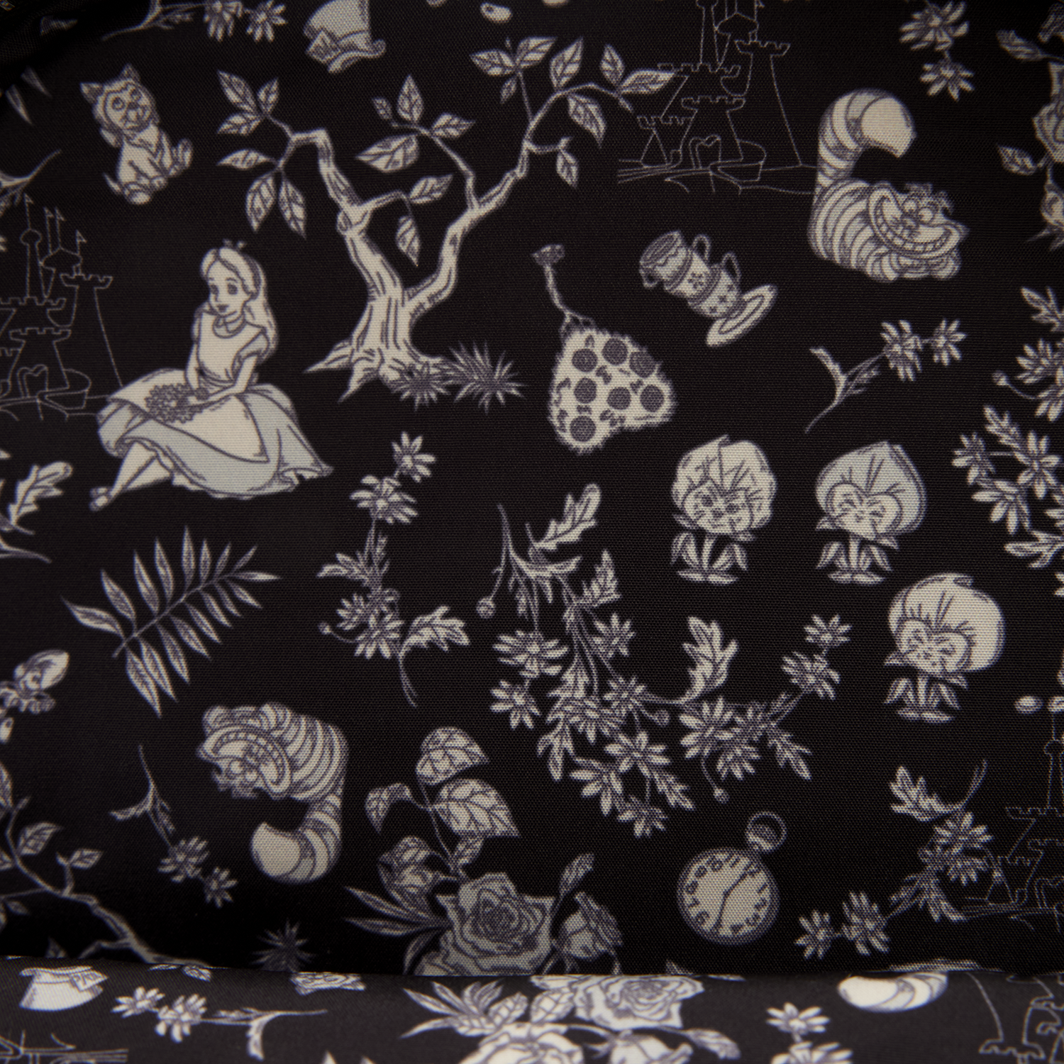 Alice in Wonderland Floral Mini Backpack - Image 7