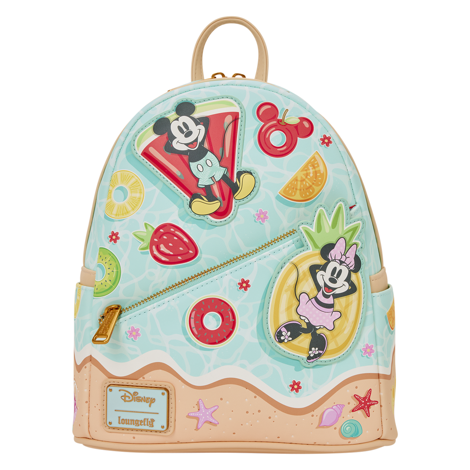 Mickey & Minnie Beach Fun Mini Backpack