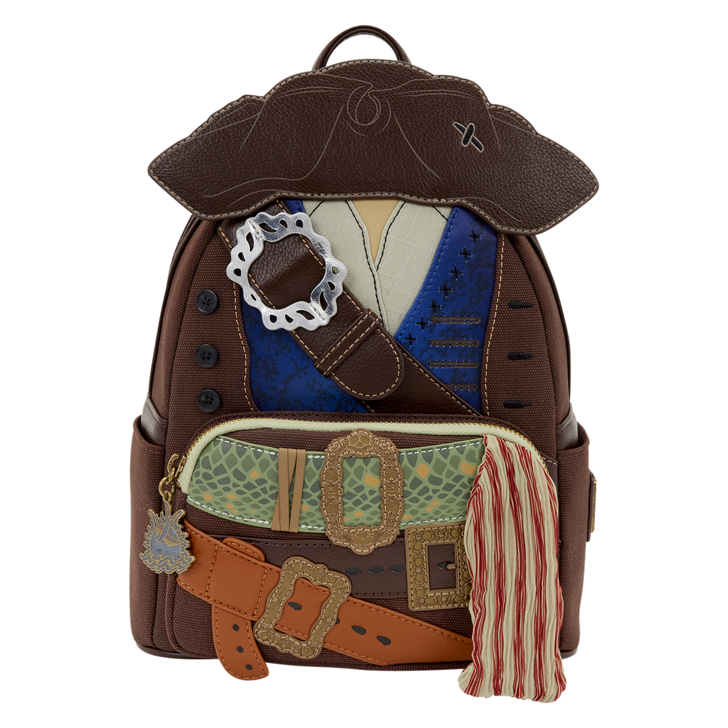 Pirates of the Caribbean Jack Sparrow Cosplay Mini Backpack
