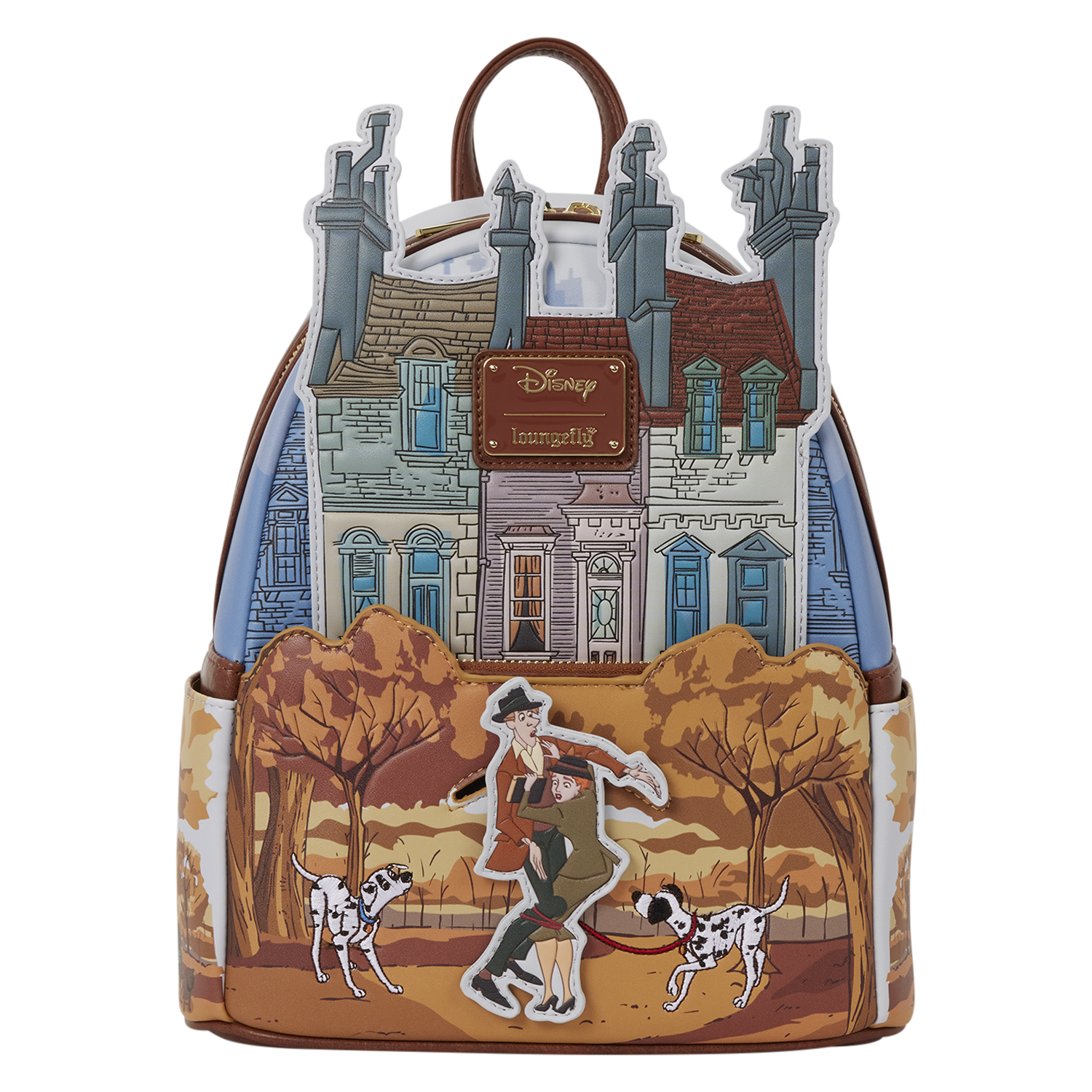 101 Dalmatians Roger & Anita Scene Mini Backpack - Image 3
