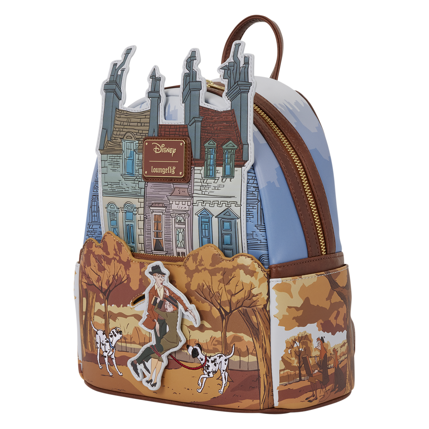 101 Dalmatians Roger & Anita Scene Mini Backpack - Image 6