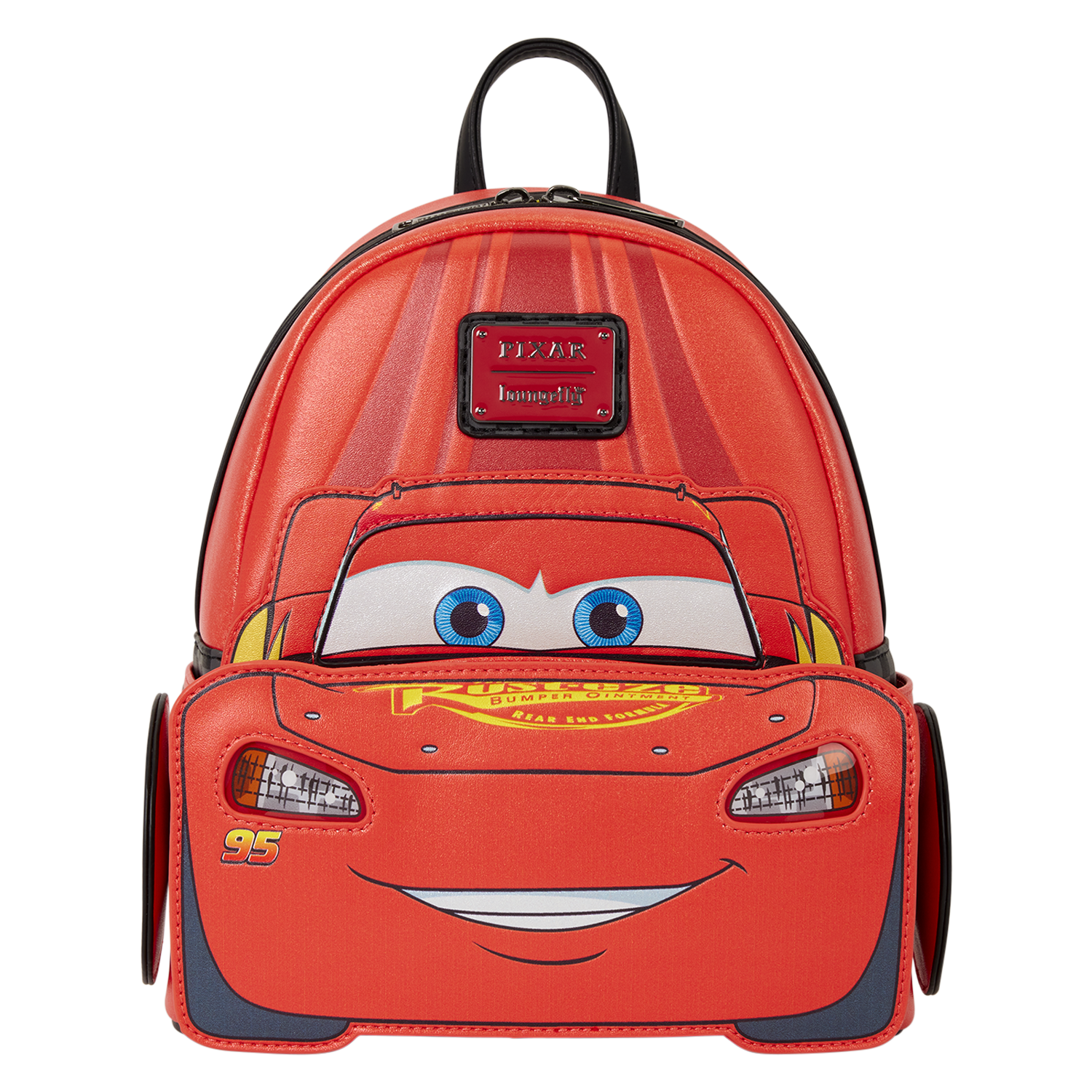 Cars 20th Anniversary Lightning McQueen Cosplay Light-Up Mini Backpack