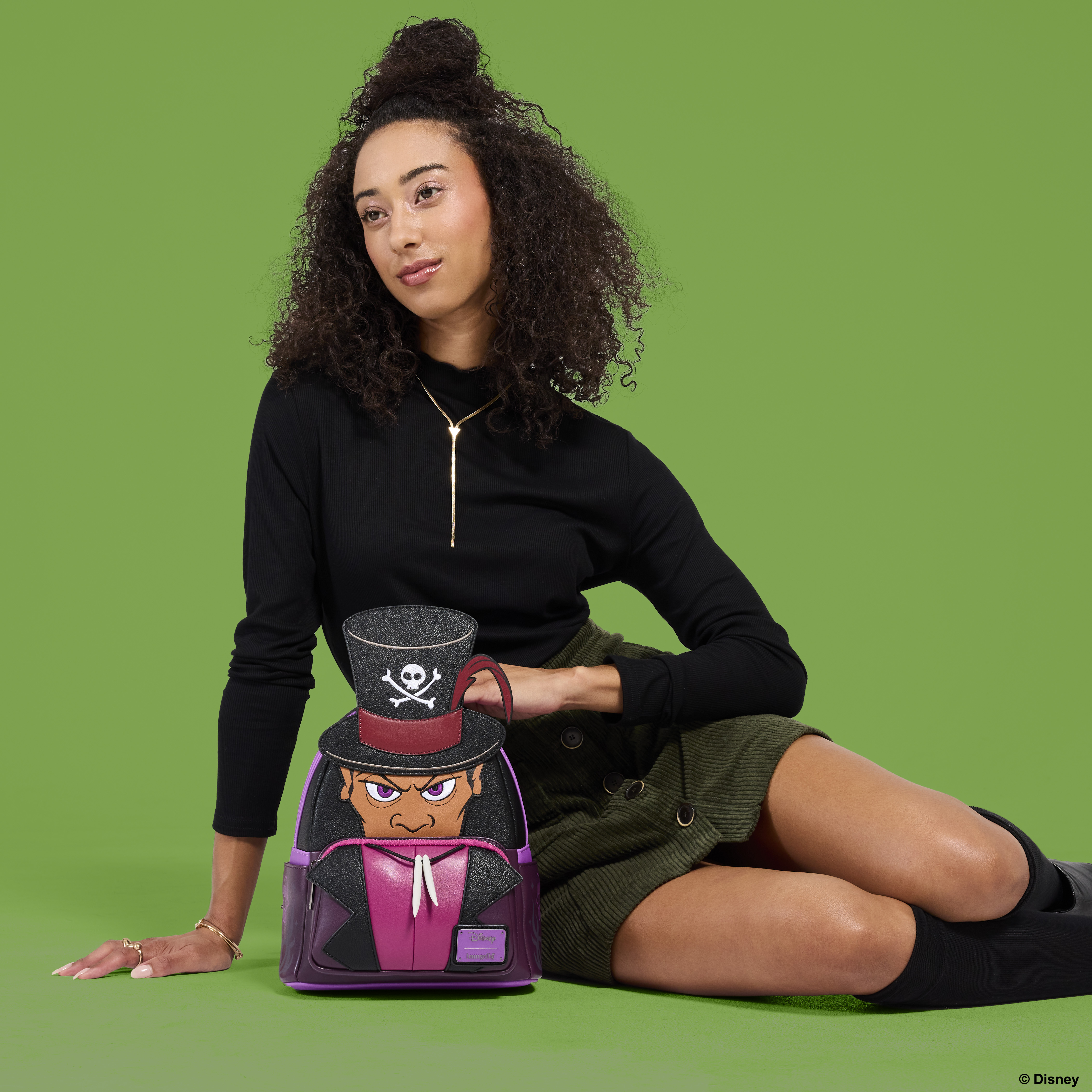 Alternative view of The Princess and the Frog Dr. Facilier Cosplay Mini Backpack