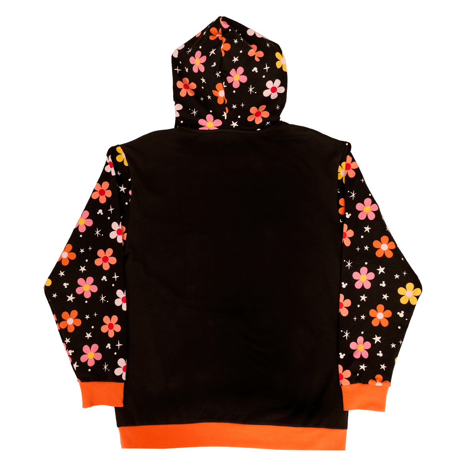 Mickey & Minnie Floral Ghost Glow Unisex Hoodie - Image 8