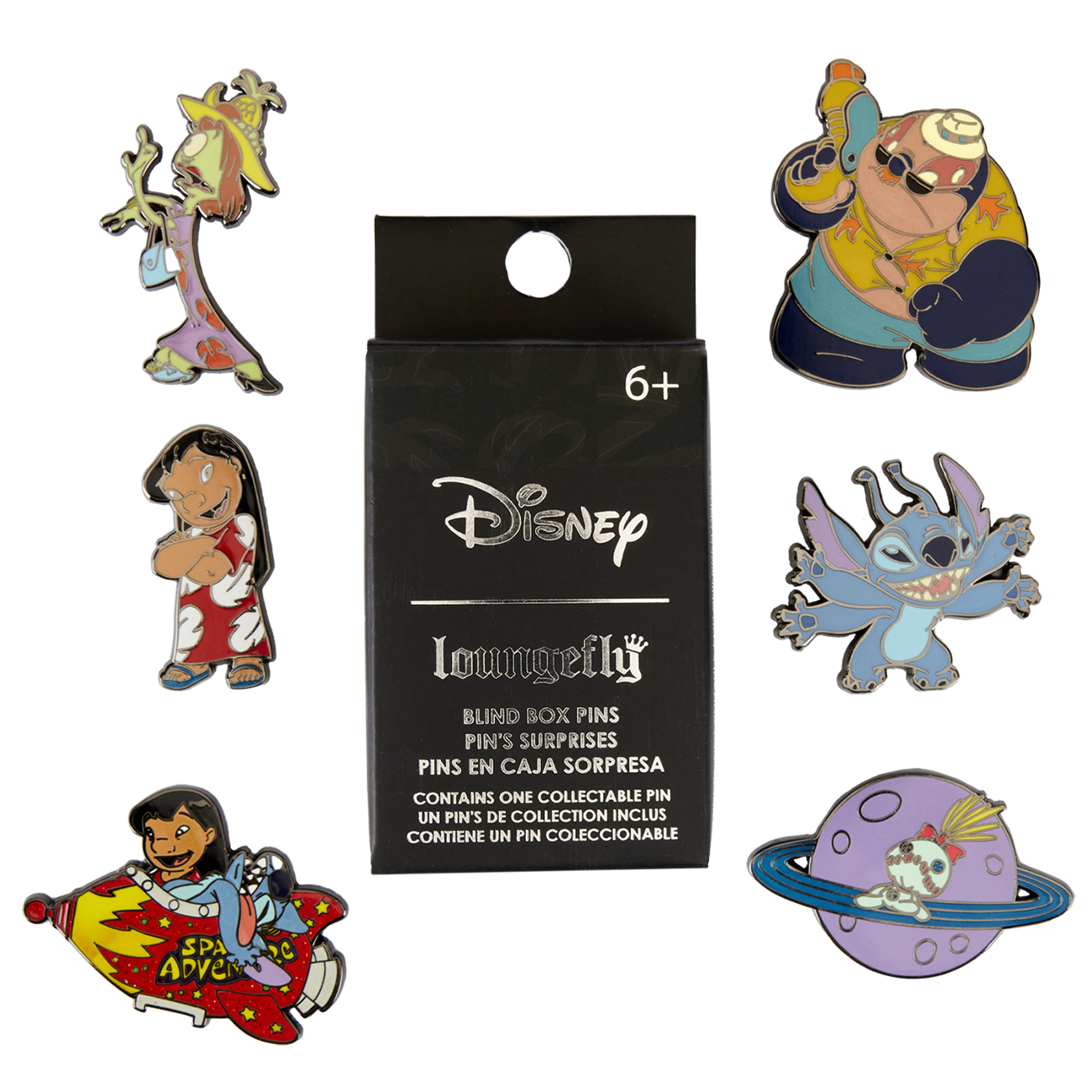 Lilo & Stitch Space Adventure Mystery Box Pin
